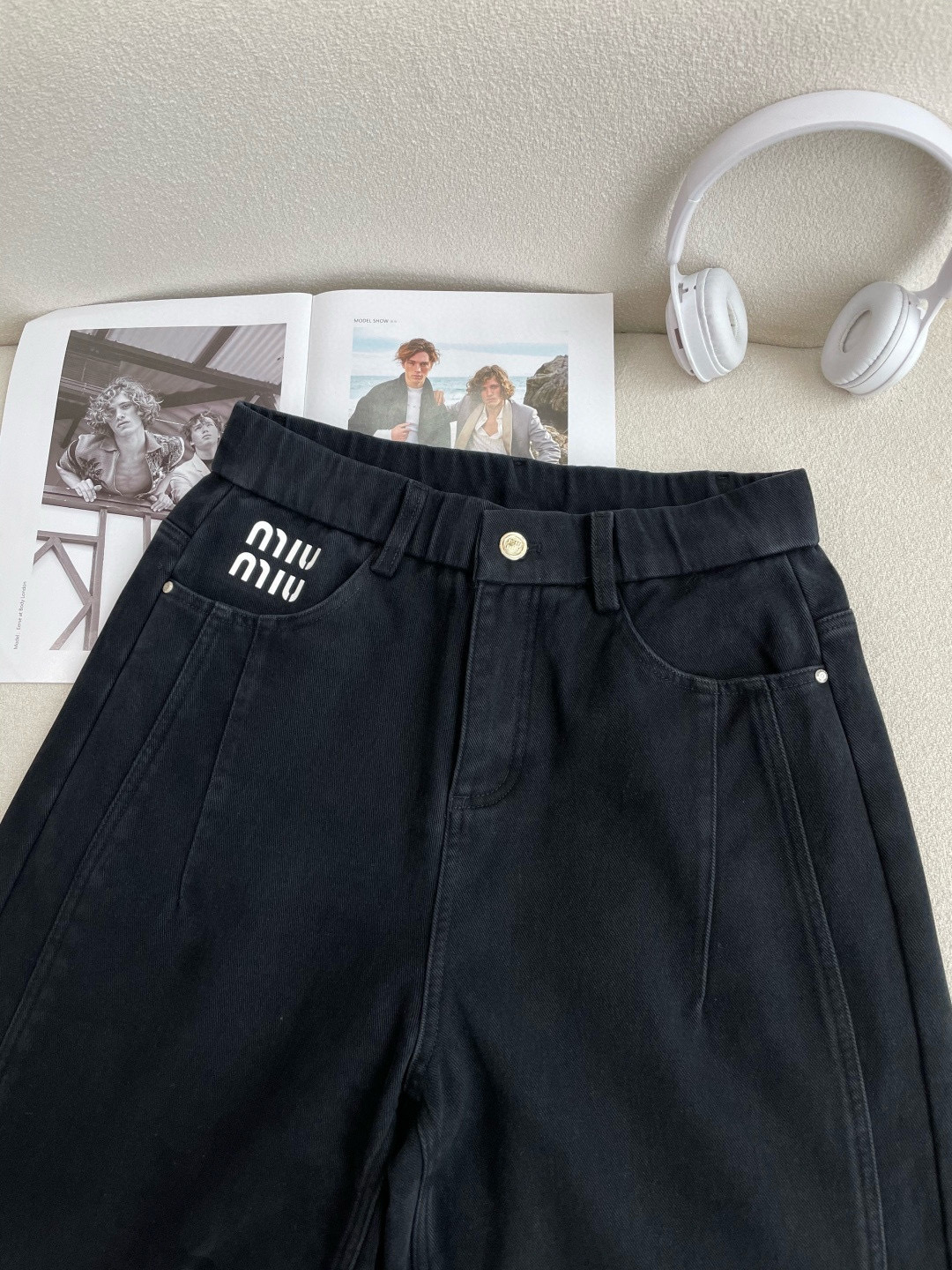 Miu Miu Male Basic Clothing Cotton Fleece Lined M