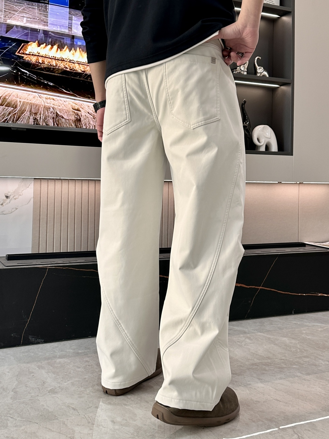 Miu Miu Male Basic Clothing Cotton Fleece Lined M