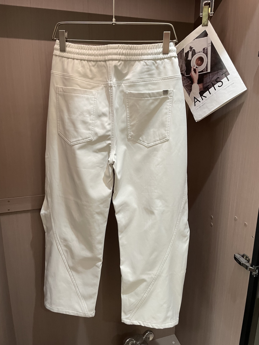 Miu Miu Male Basic Clothing Cotton Fleece Lined M