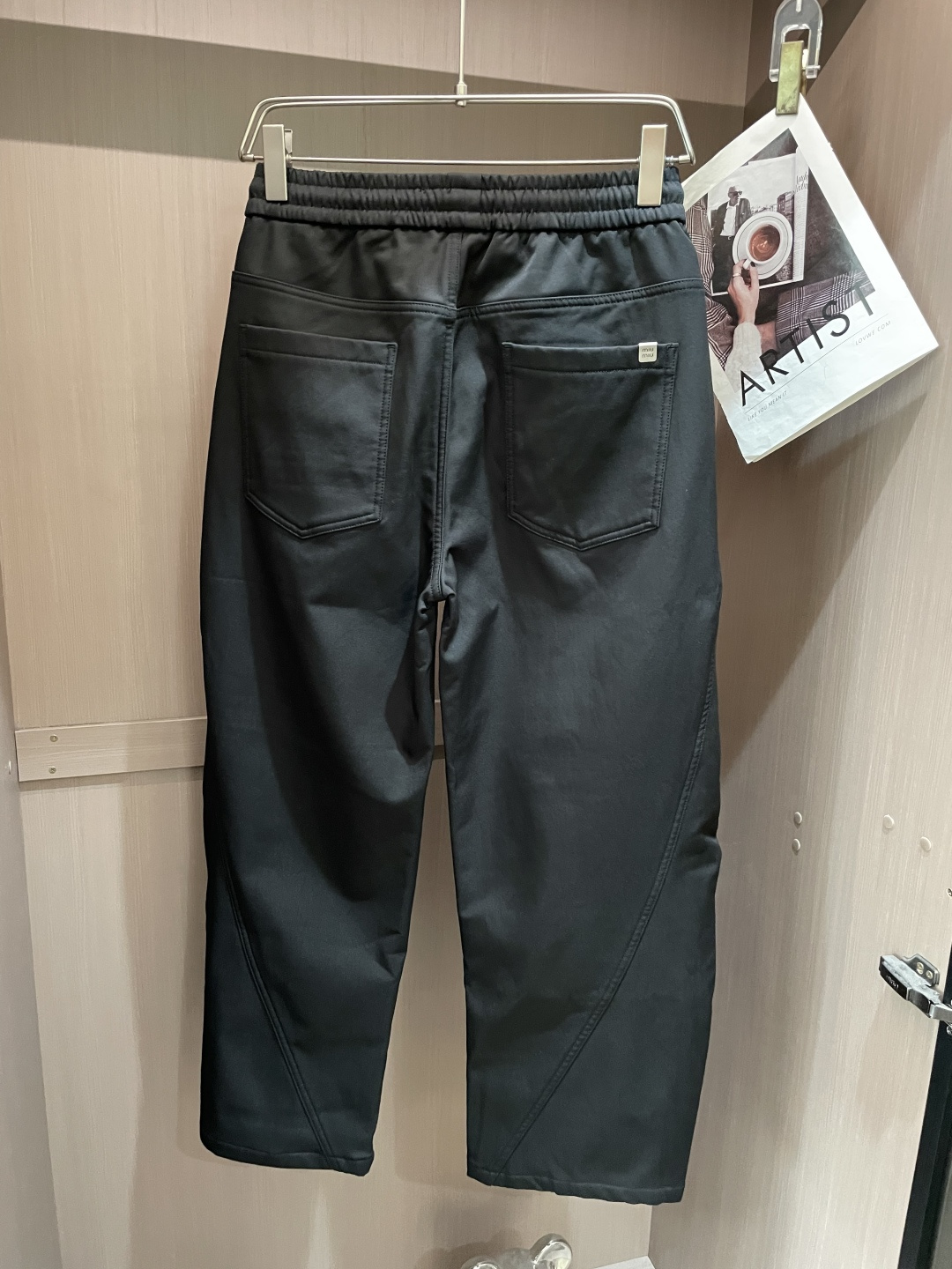 Miu Miu Male Basic Clothing Cotton Fleece Lined M