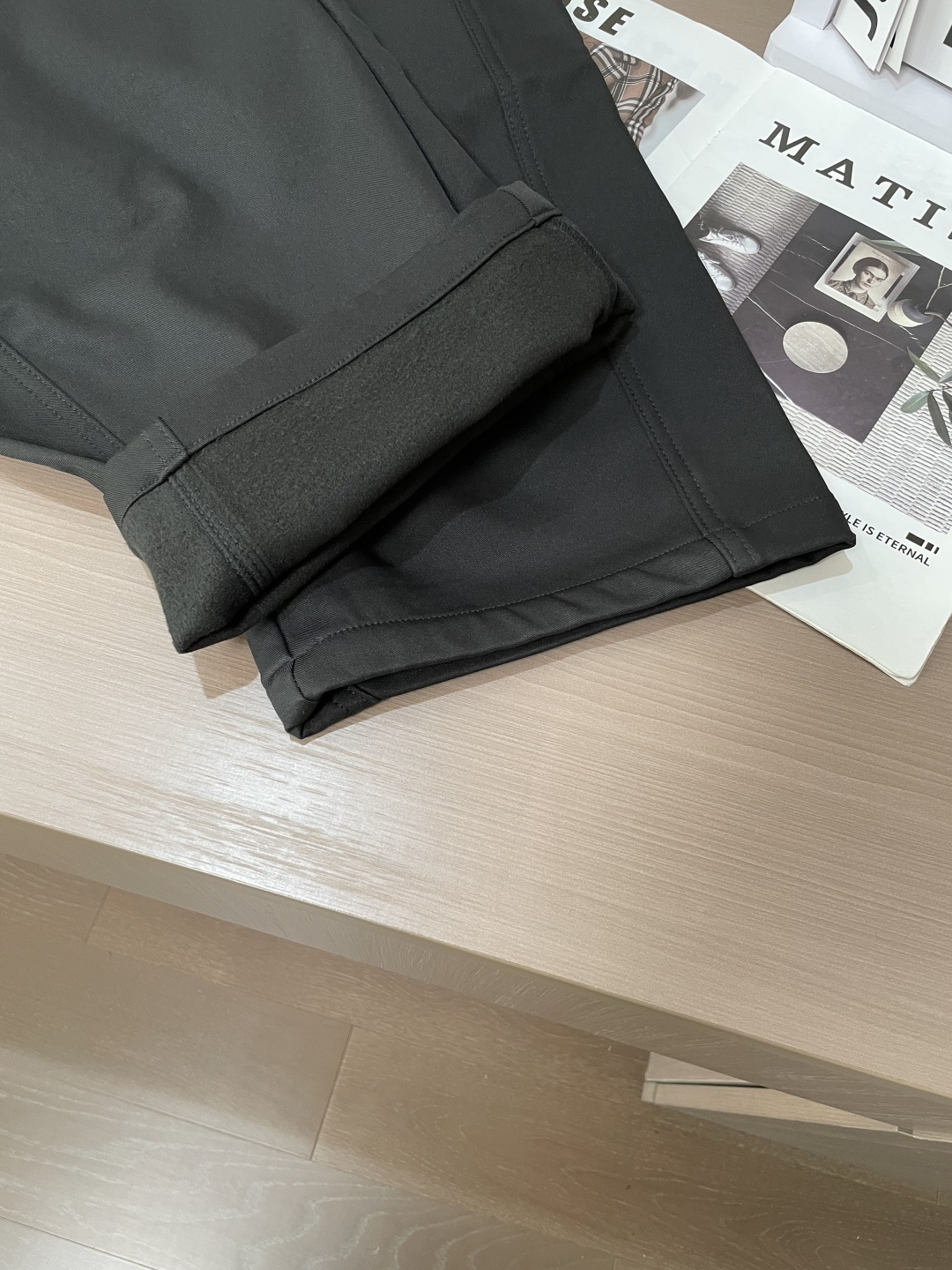 Miu Miu Male Basic Clothing Cotton Fleece Lined M