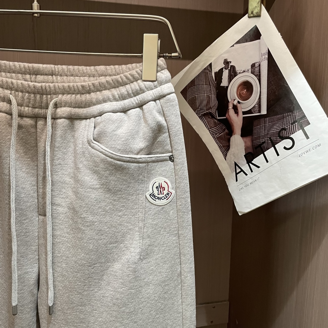 Moncler Male Basic Clothing Cotton Fleece Lined M-l