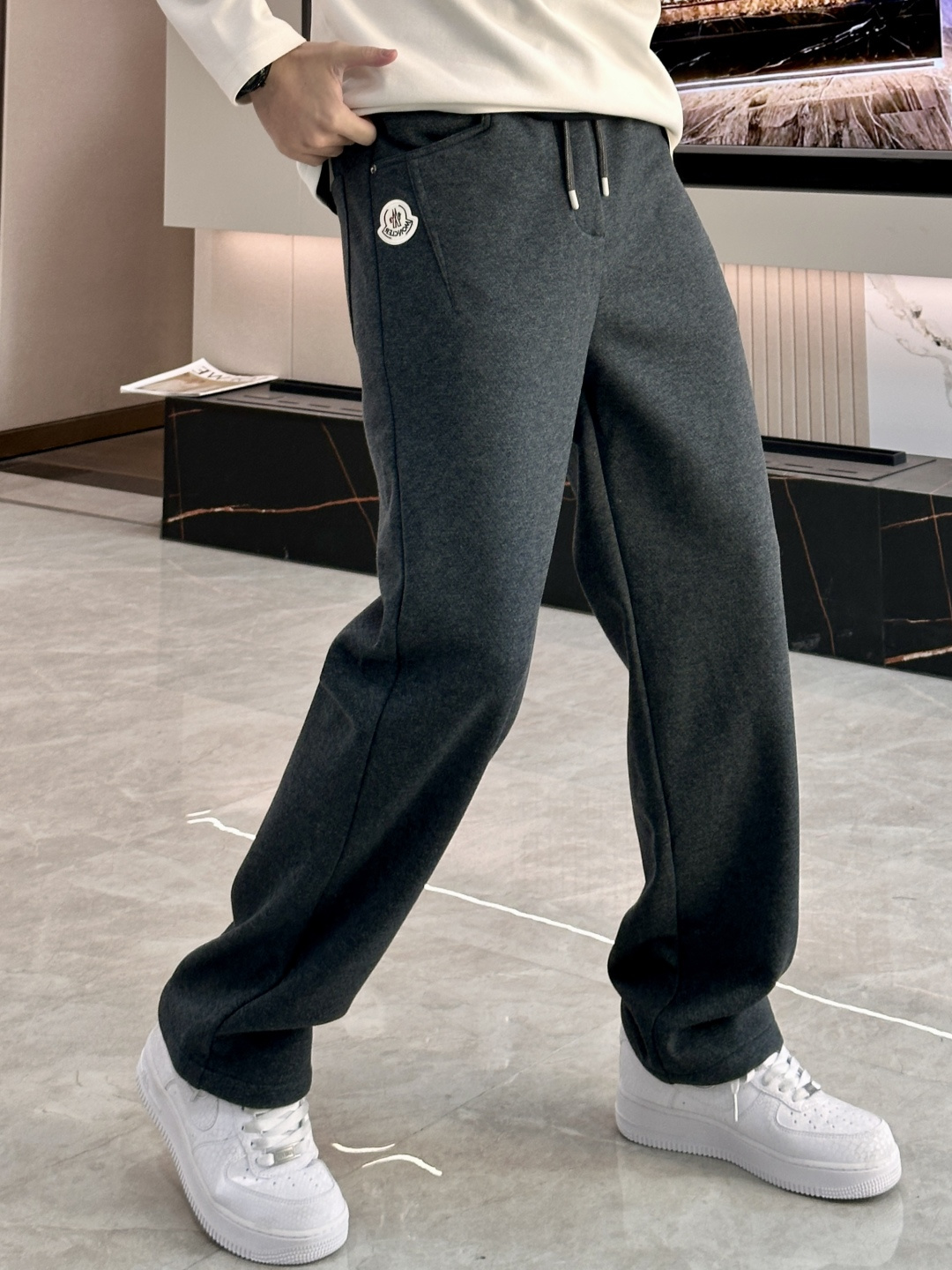 Moncler Male Basic Clothing Cotton Fleece Lined M-l