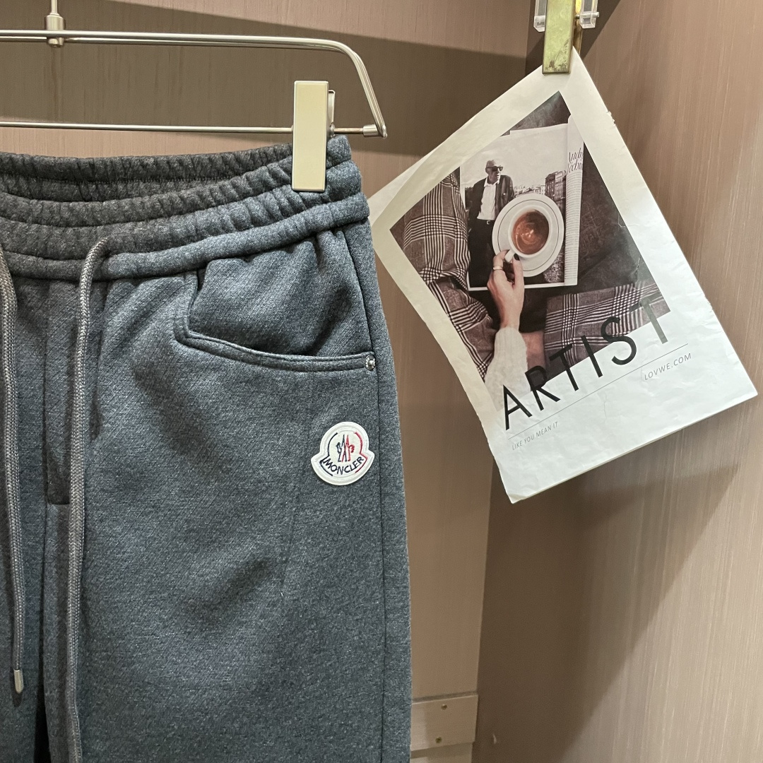 Moncler Male Basic Clothing Cotton Fleece Lined M-l