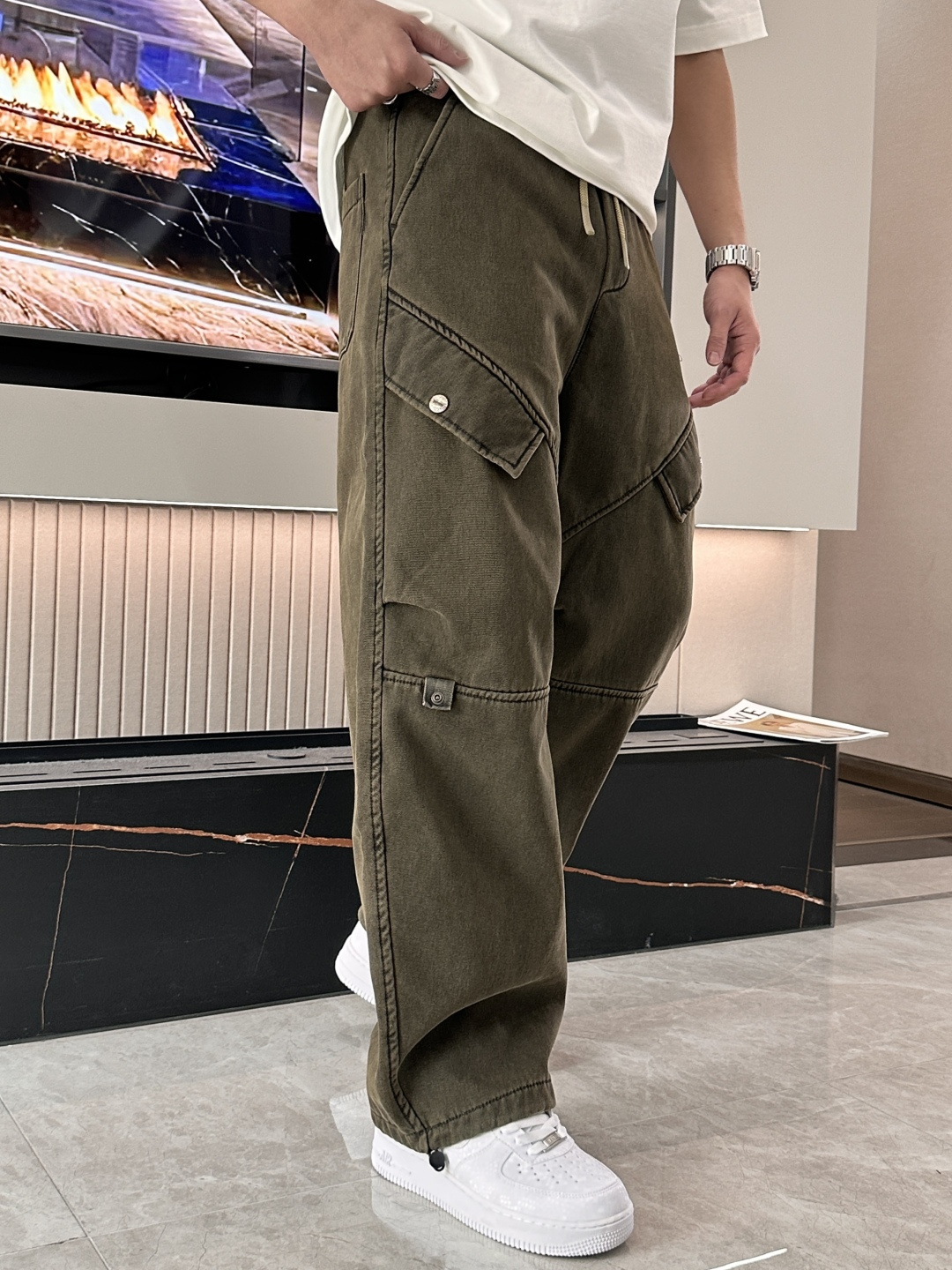 Louis Vuitton Male Basic Clothing Cotton Fleece Lined M-l-xxxl