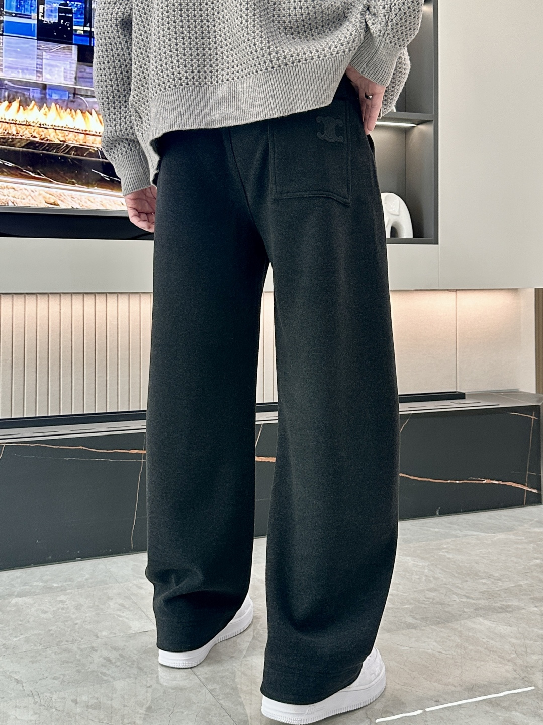 Celine Male Basic Clothing Cotton Fleece Lined M-l-xxxl