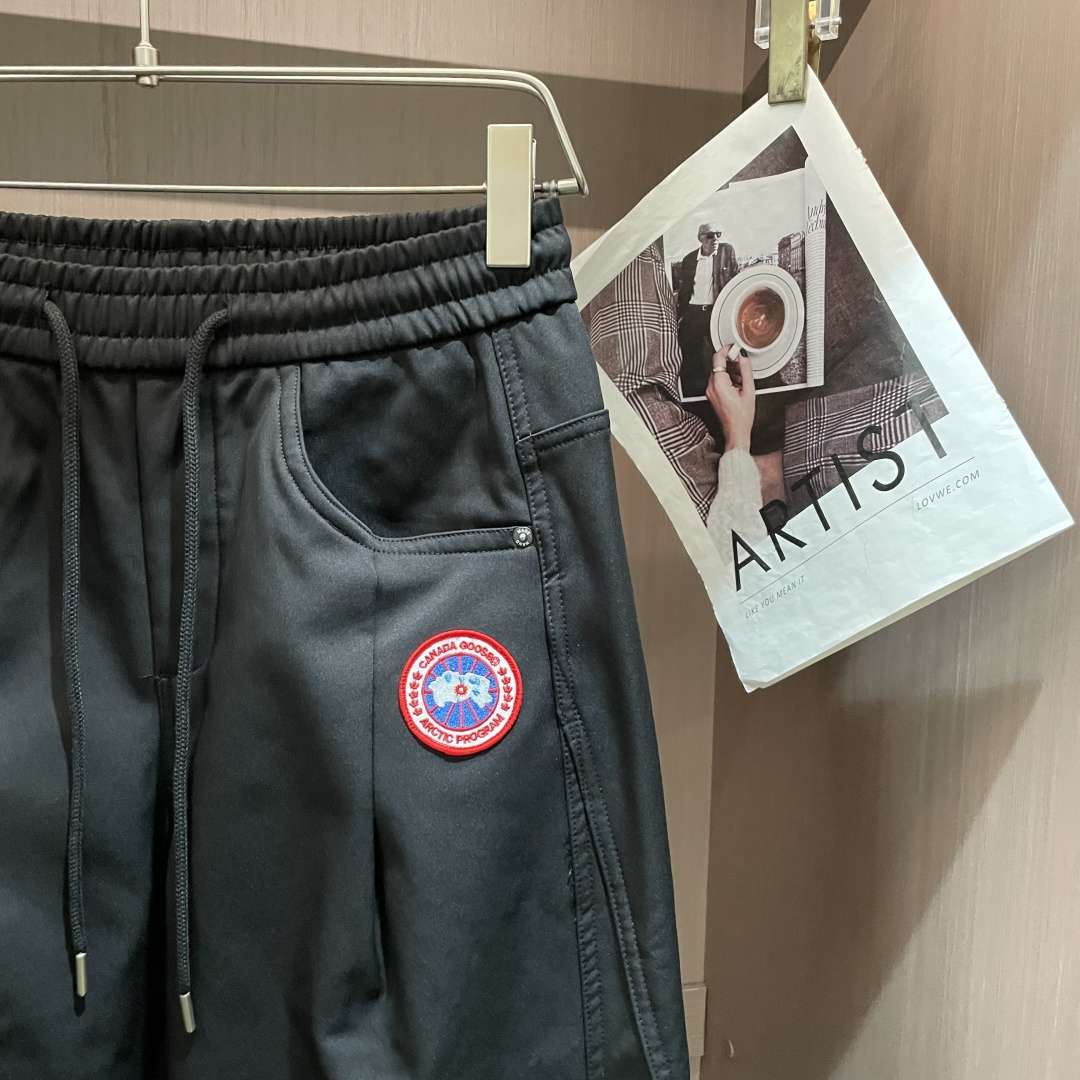 Canada Goose Male Basic Clothing Cotton Fleece Lined