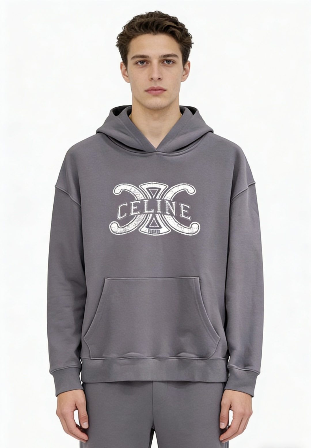 Celine Couple Hoodie Cotton Printed M-l-xl-xxl-xxxl