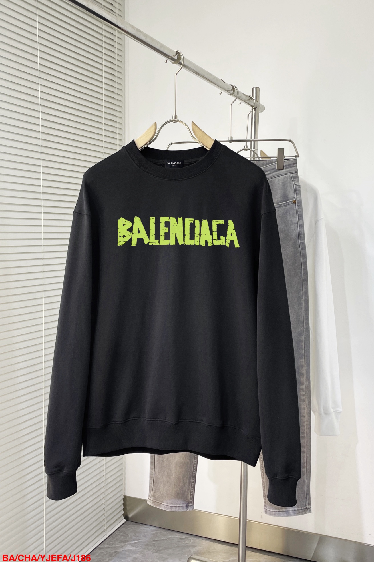 Balenciaga Hoodie Cotton Printed M-l-xl