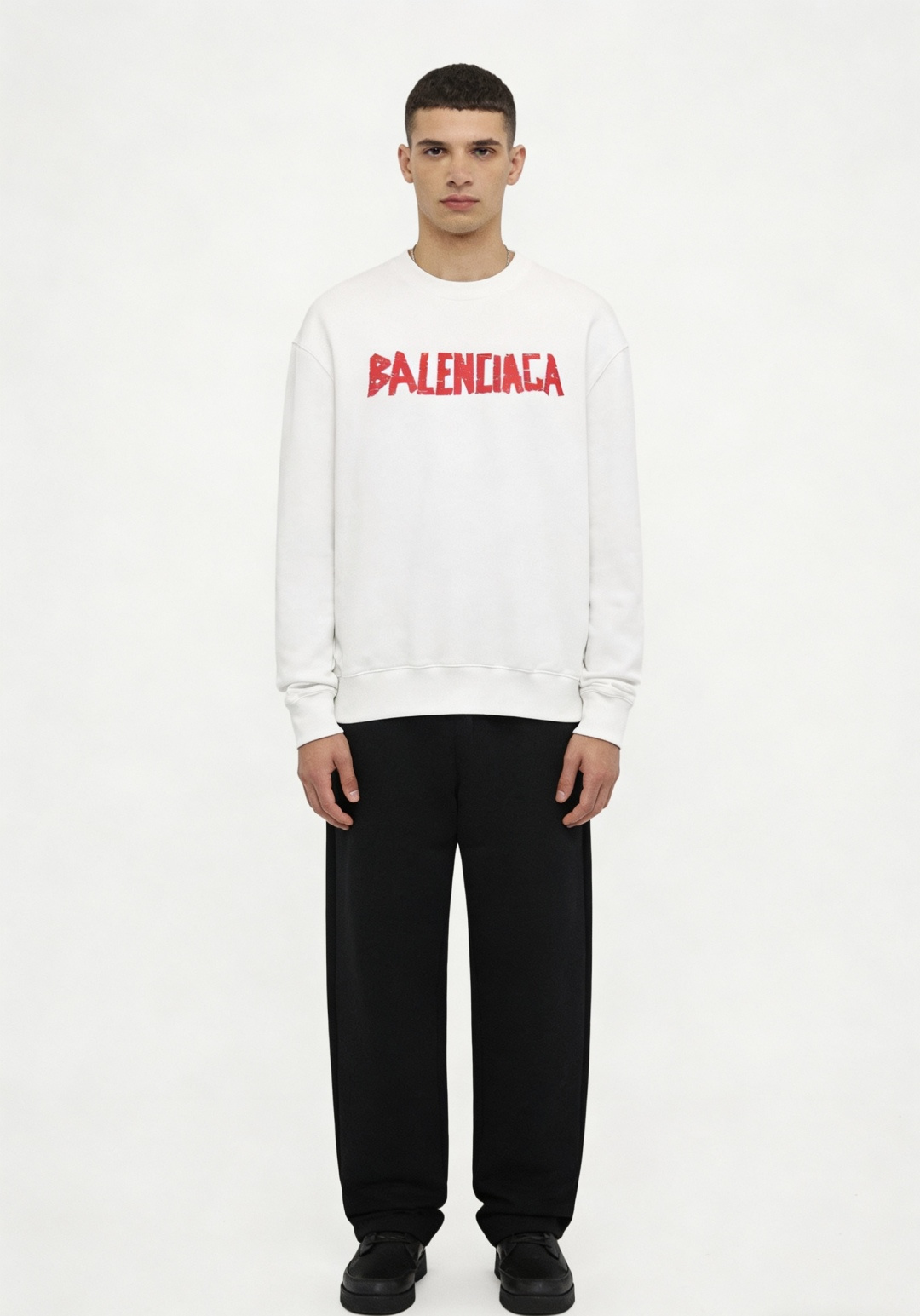 Balenciaga Hoodie Cotton Printed M-l-xl