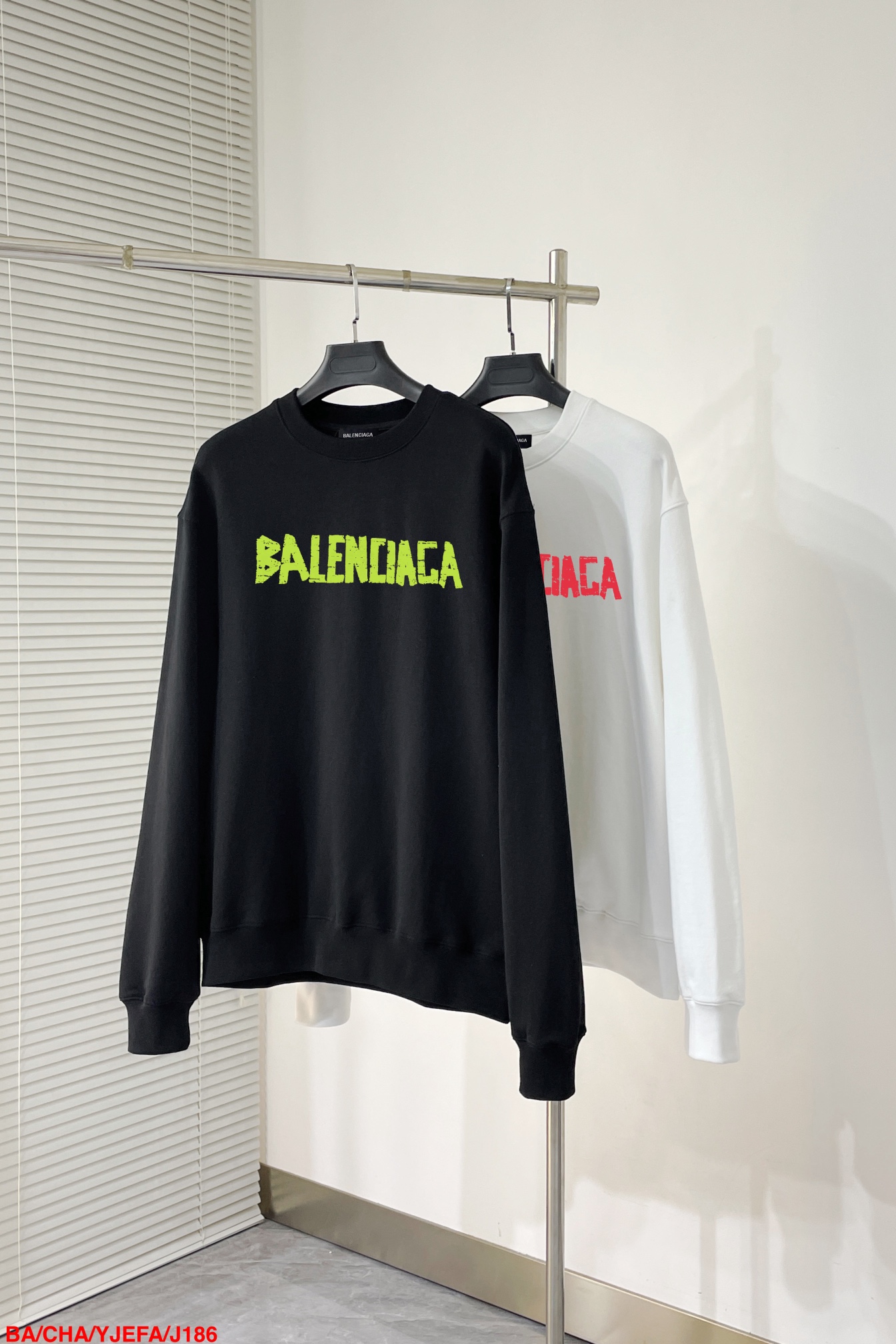 Balenciaga Hoodie Cotton Printed M-l-xl