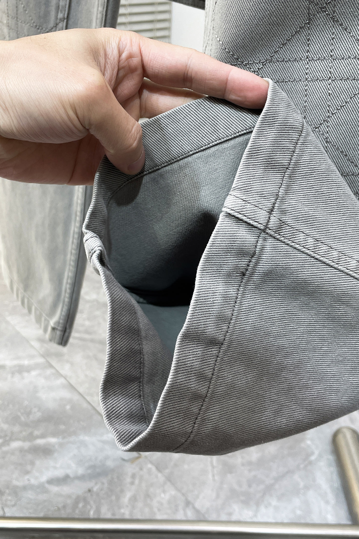 Dior Basic Clothing Cotton Gray Loose Fit S-m-l-xl