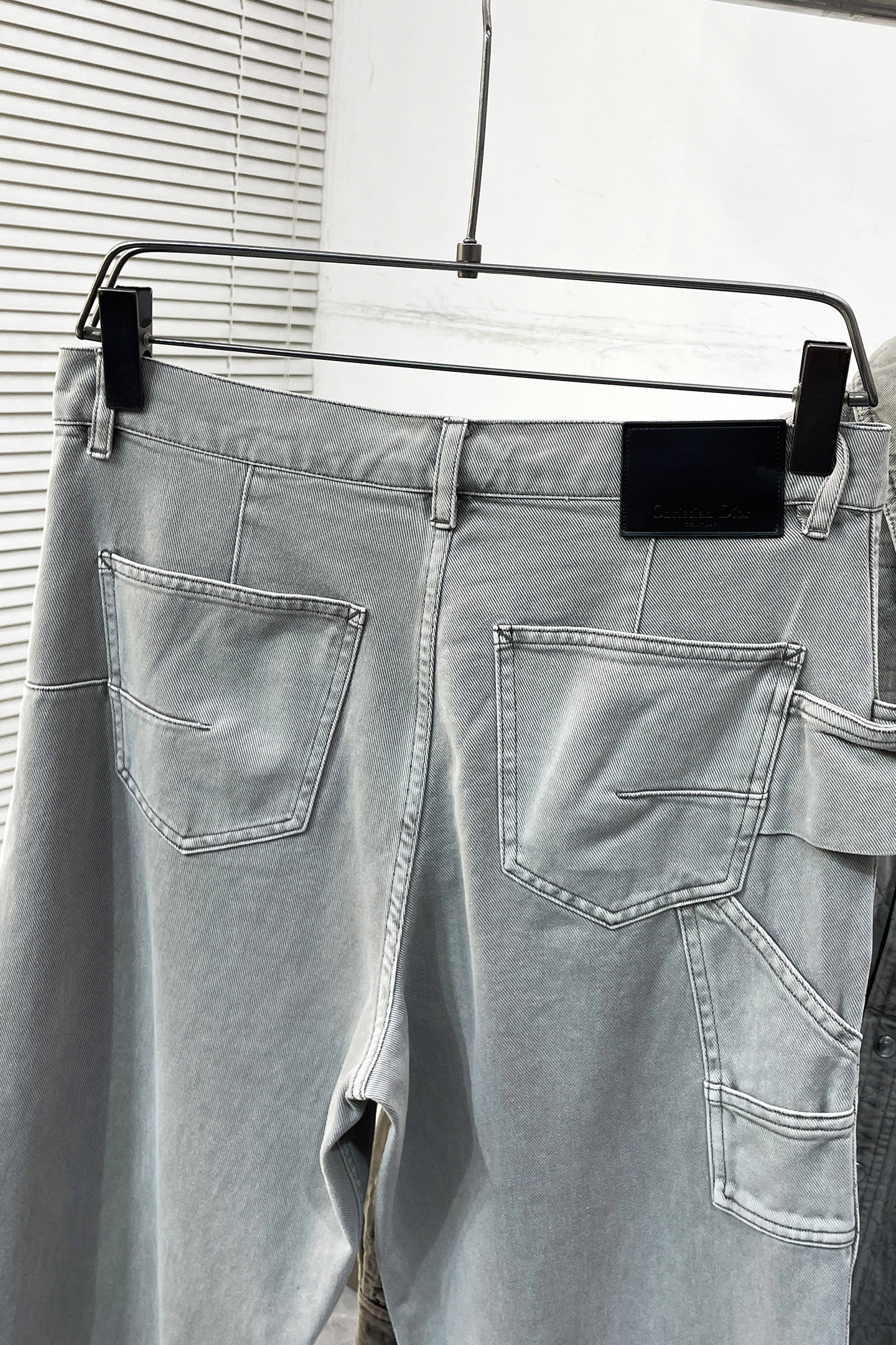 Dior Basic Clothing Cotton Gray Loose Fit S-m-l-xl