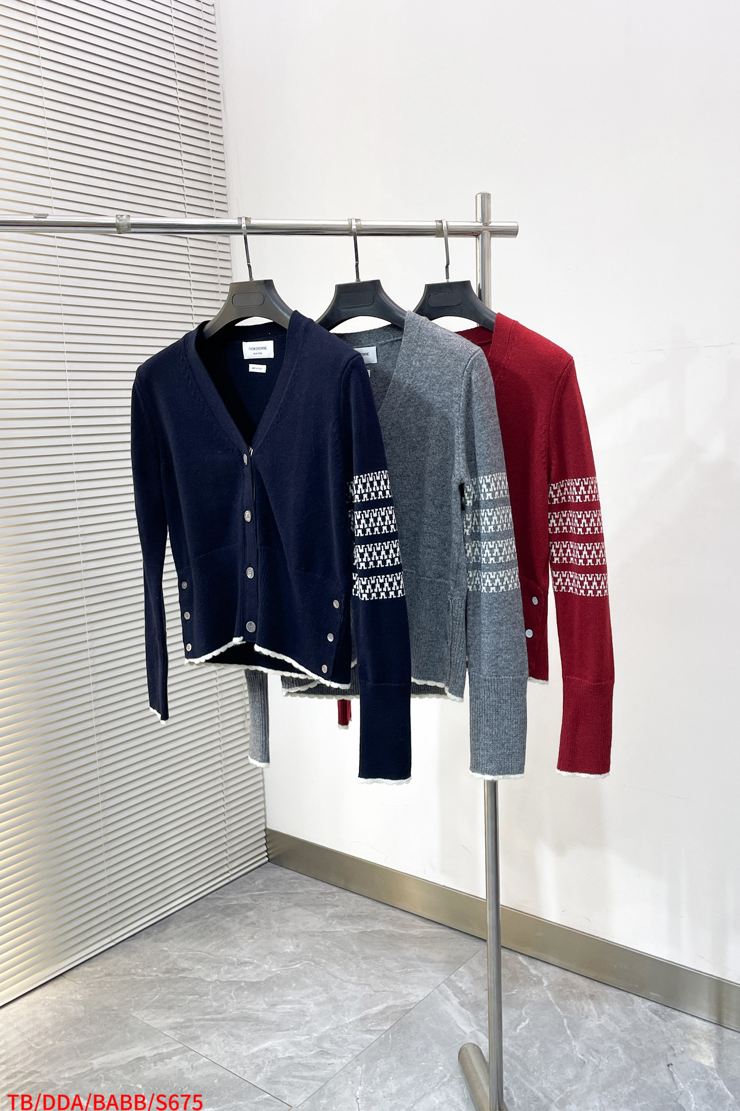 Thom Browne Basic Clothing Wool Printed S-m-l