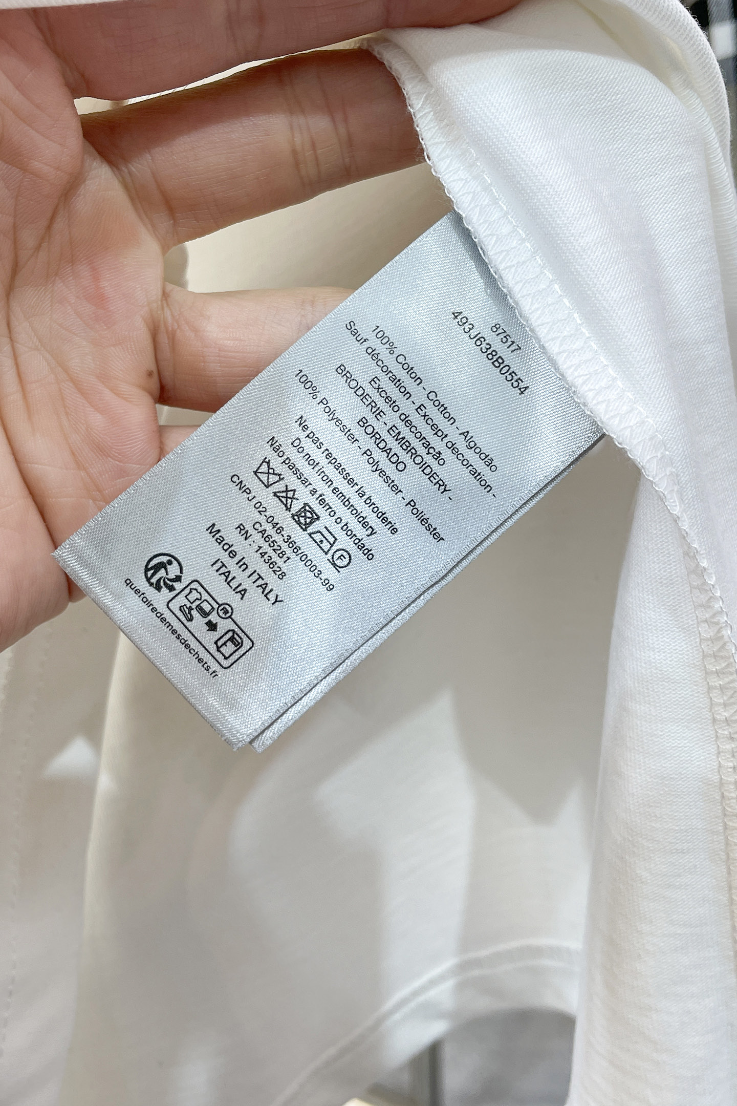 Dior Couple Basic Clothing Cotton White S-m-l-xl