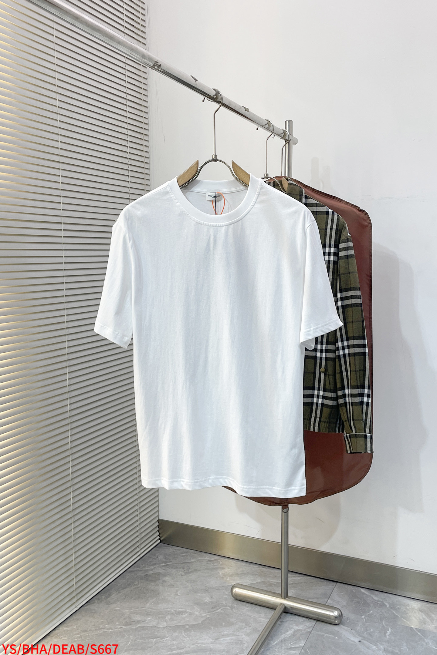 Saint Laurent Basic Clothing Cotton Black Loose Fit S-m-l-xl