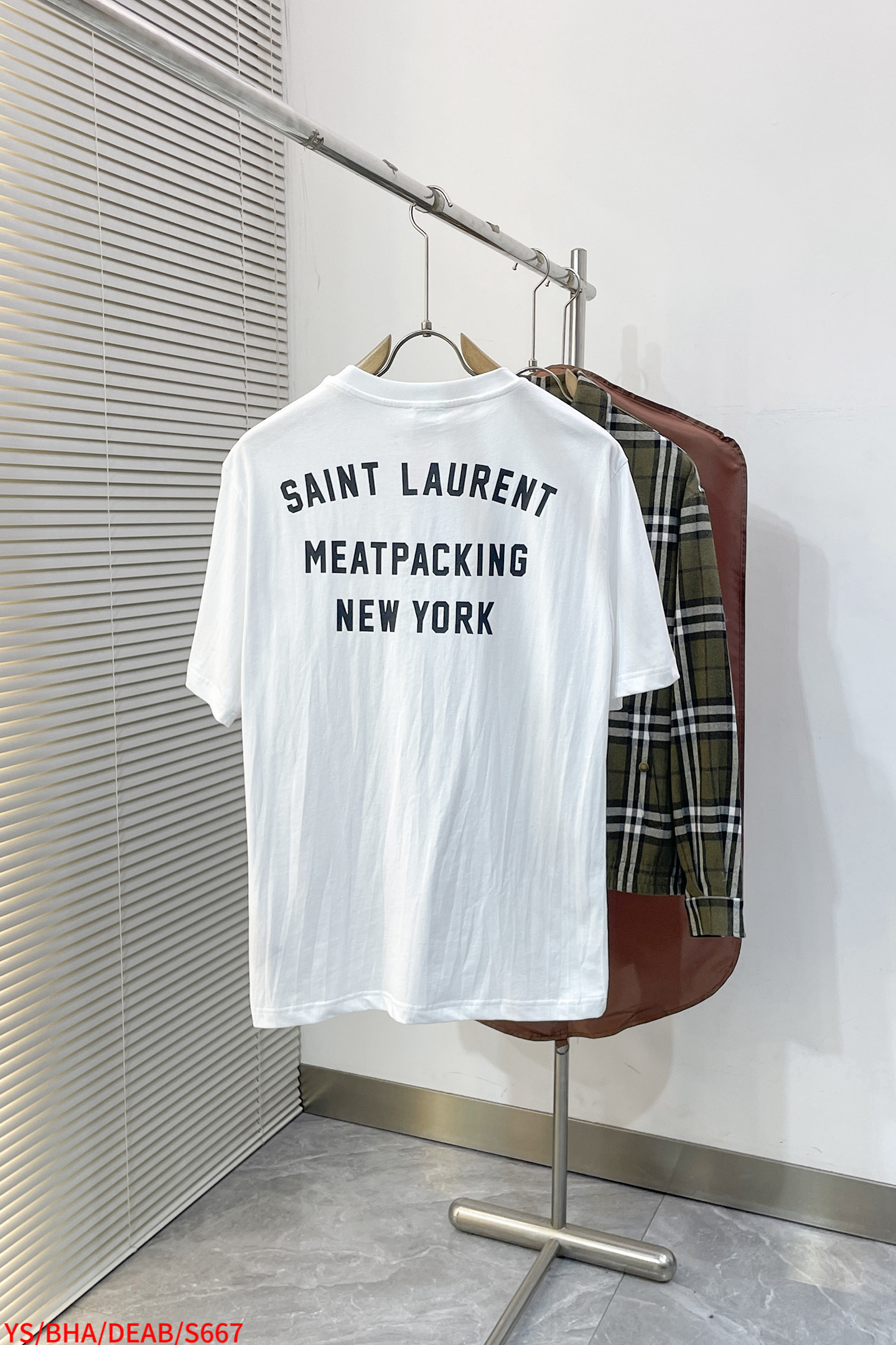 Saint Laurent Basic Clothing Cotton Black Loose Fit S-m-l-xl