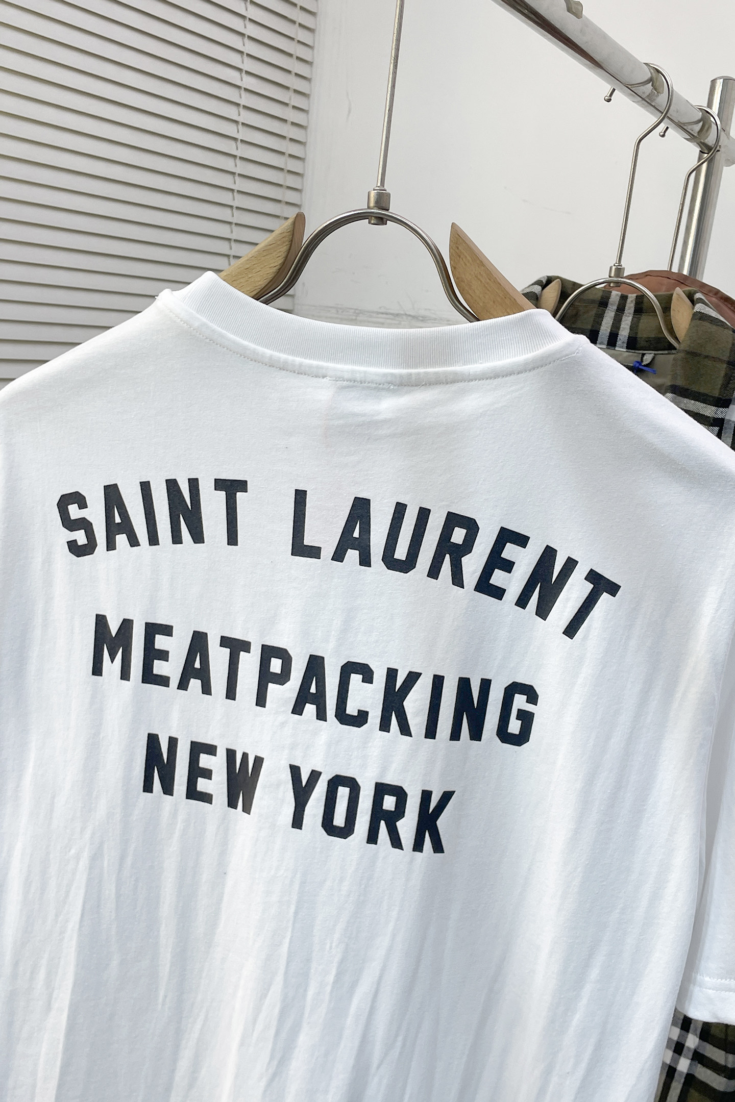 Saint Laurent Basic Clothing Cotton Black Loose Fit S-m-l-xl