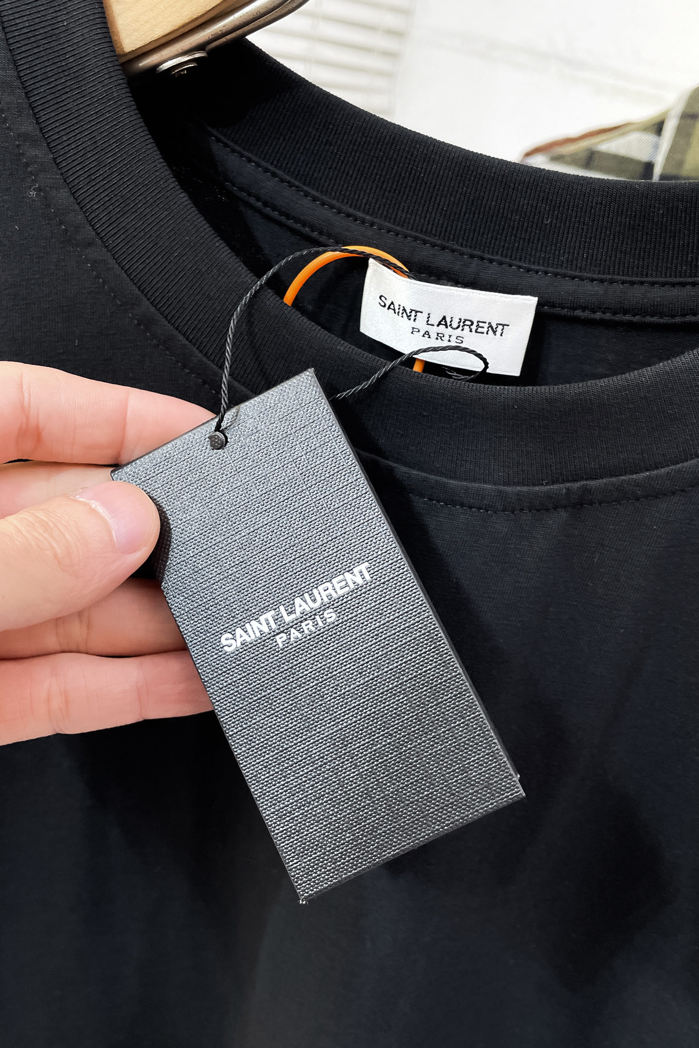 Saint Laurent Basic Clothing Cotton Black Loose Fit S-m-l-xl