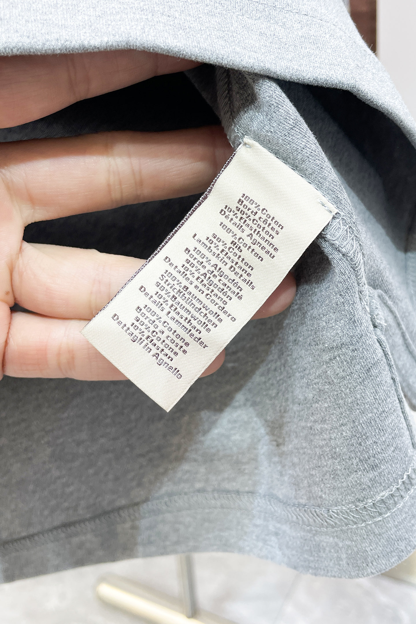 Hermès Couple Basic Clothing Cotton White S-m-l-xl