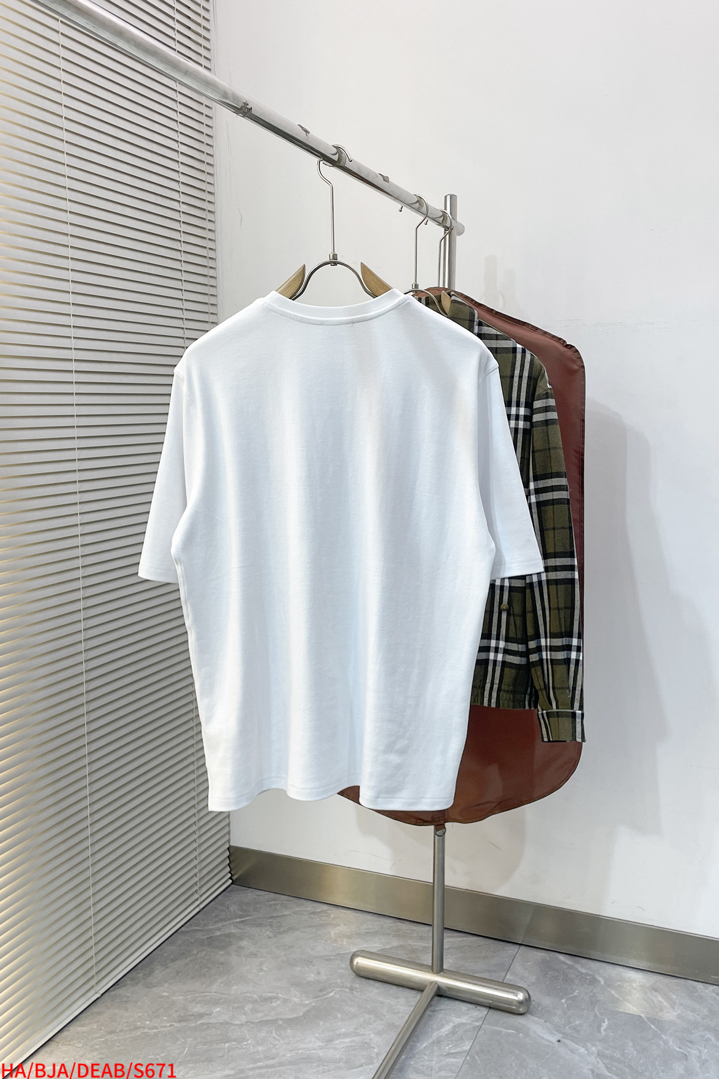 Hermès Couple Basic Clothing Cotton White S-m-l-xl