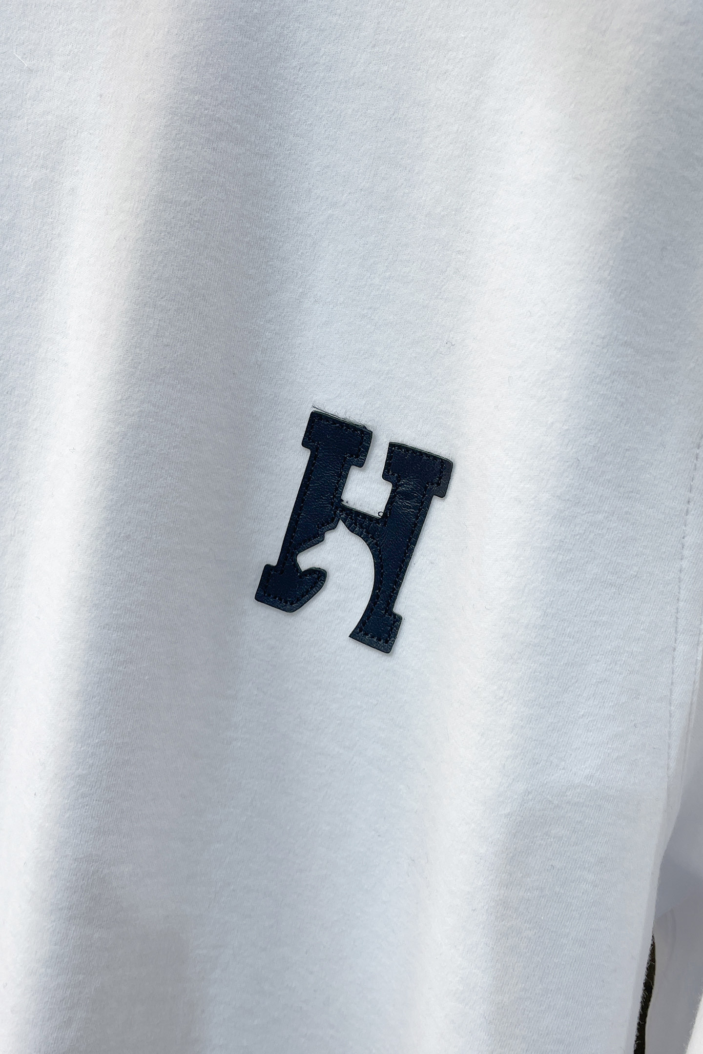 Hermès Couple Basic Clothing Cotton White S-m-l-xl