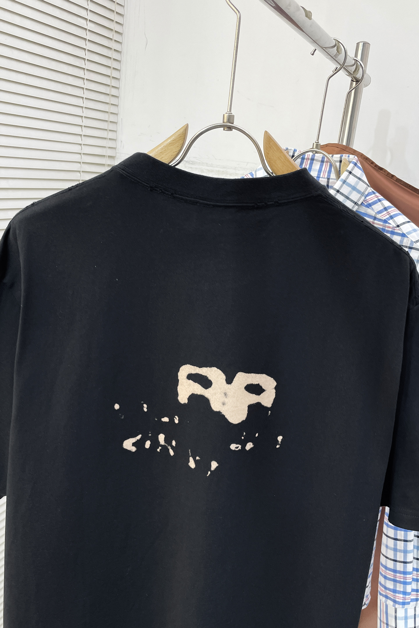 Balenciaga Basic Clothing Cotton Black Printed S-l-xl