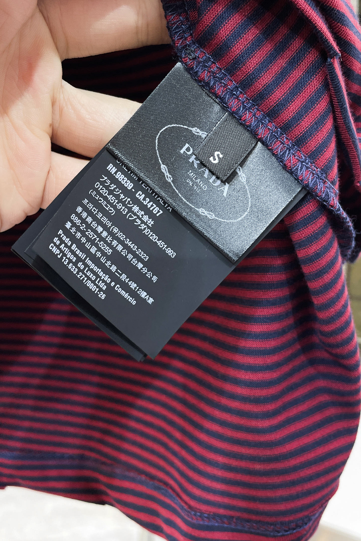 Prada Basic Clothing Knitted Brown Loose Fit Xs-s-m-l