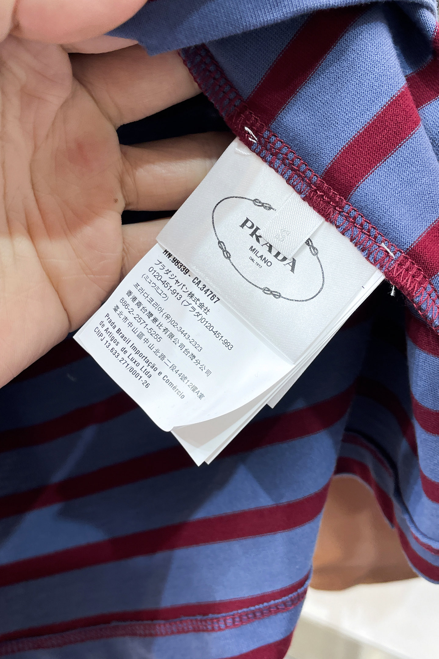 Prada Basic Clothing Knitted Brown Loose Fit Xs-s-m-l