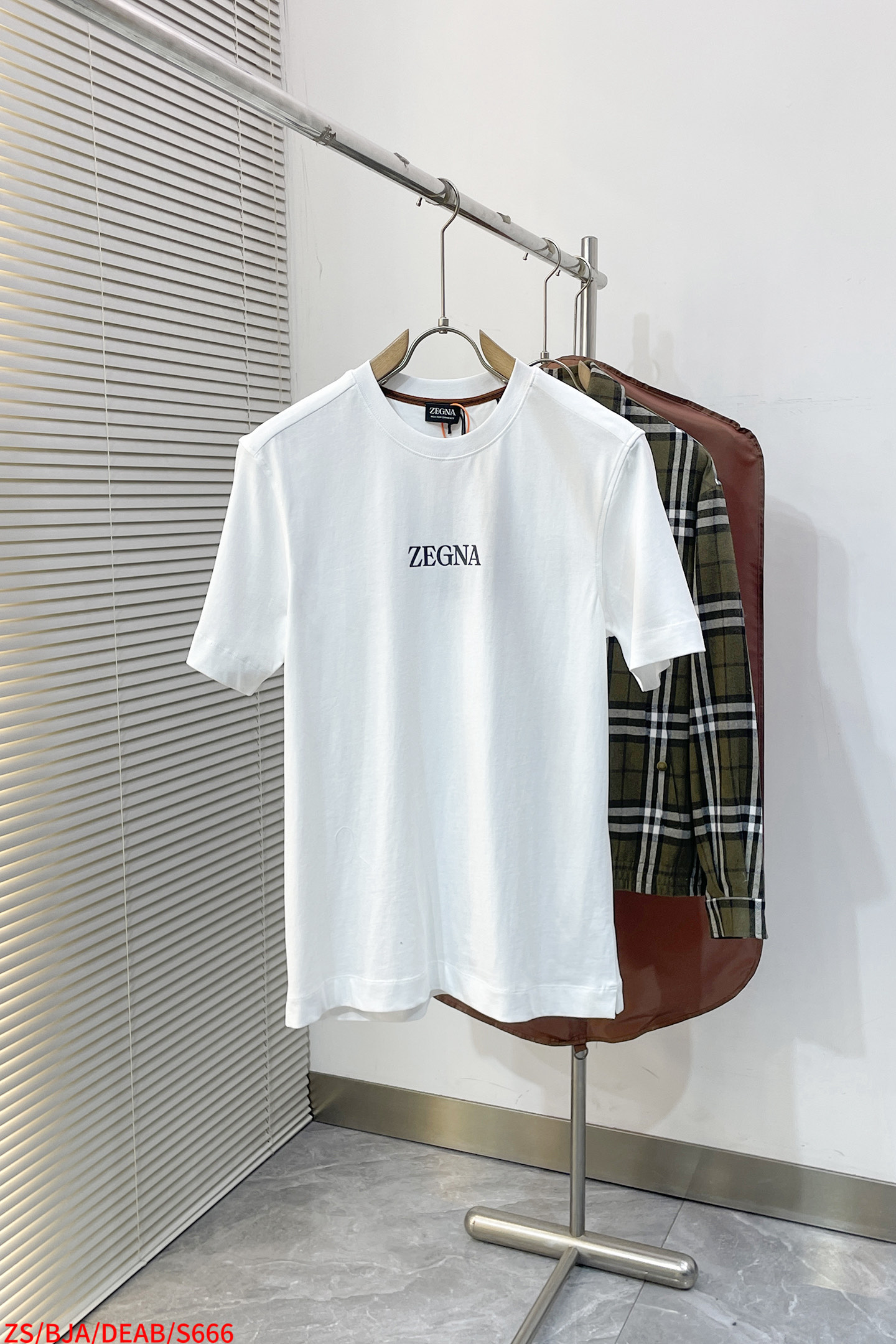 Ermenegildo Zegna Basic Clothing Cotton Black Printed S-m-l-xl