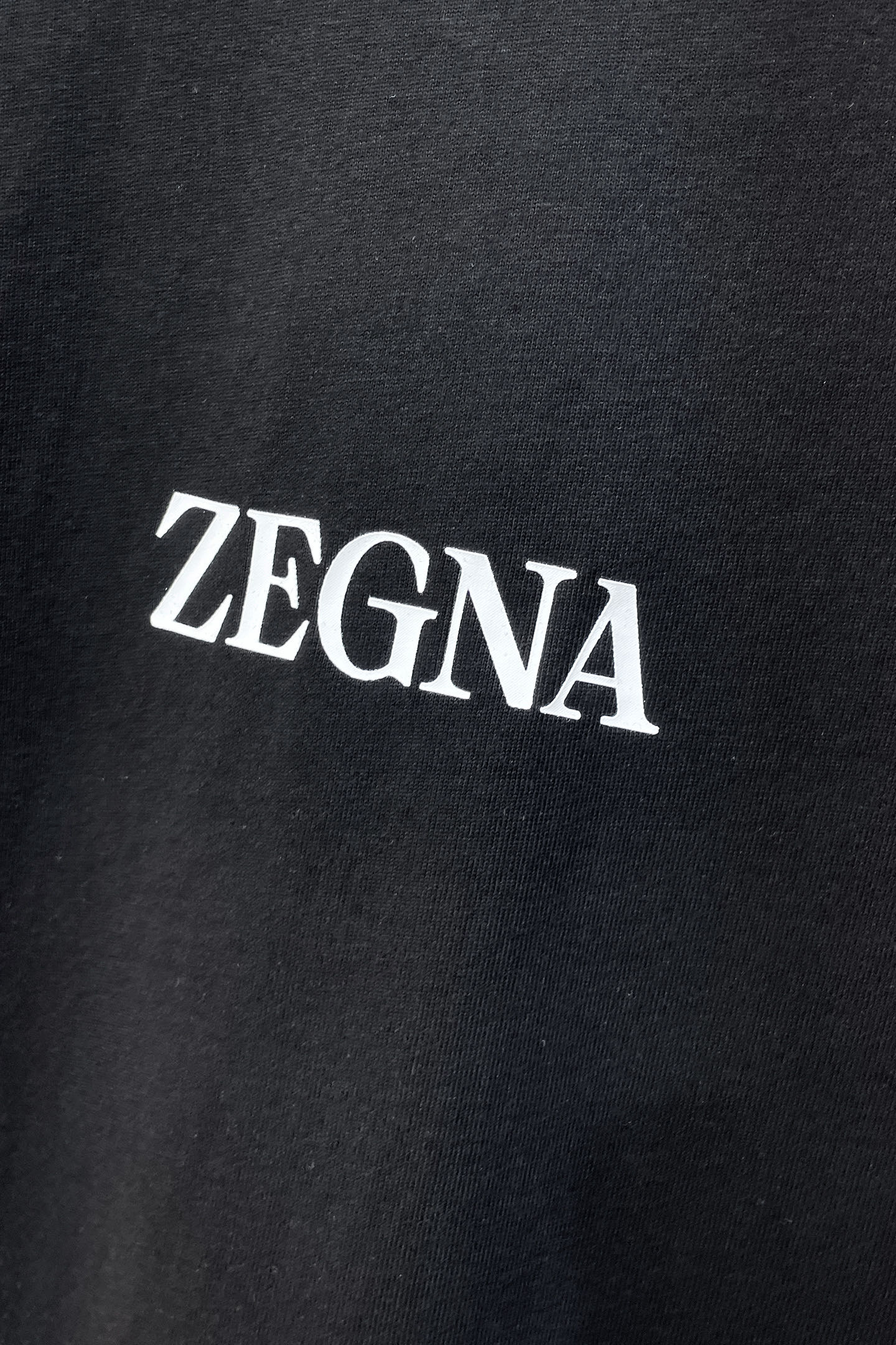 Ermenegildo Zegna Basic Clothing Cotton Black Printed S-m-l-xl