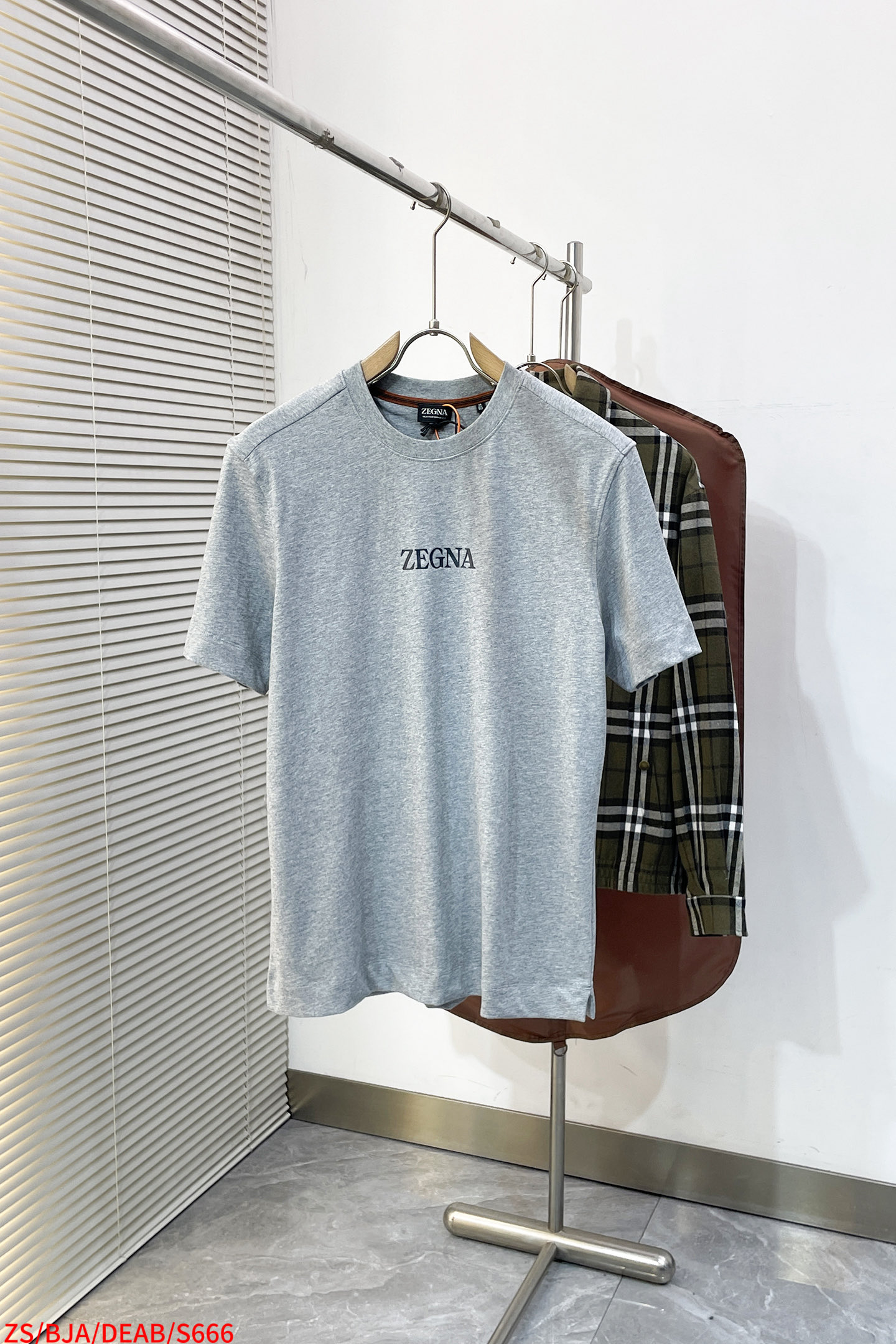 Ermenegildo Zegna Basic Clothing Cotton Black Printed S-m-l-xl