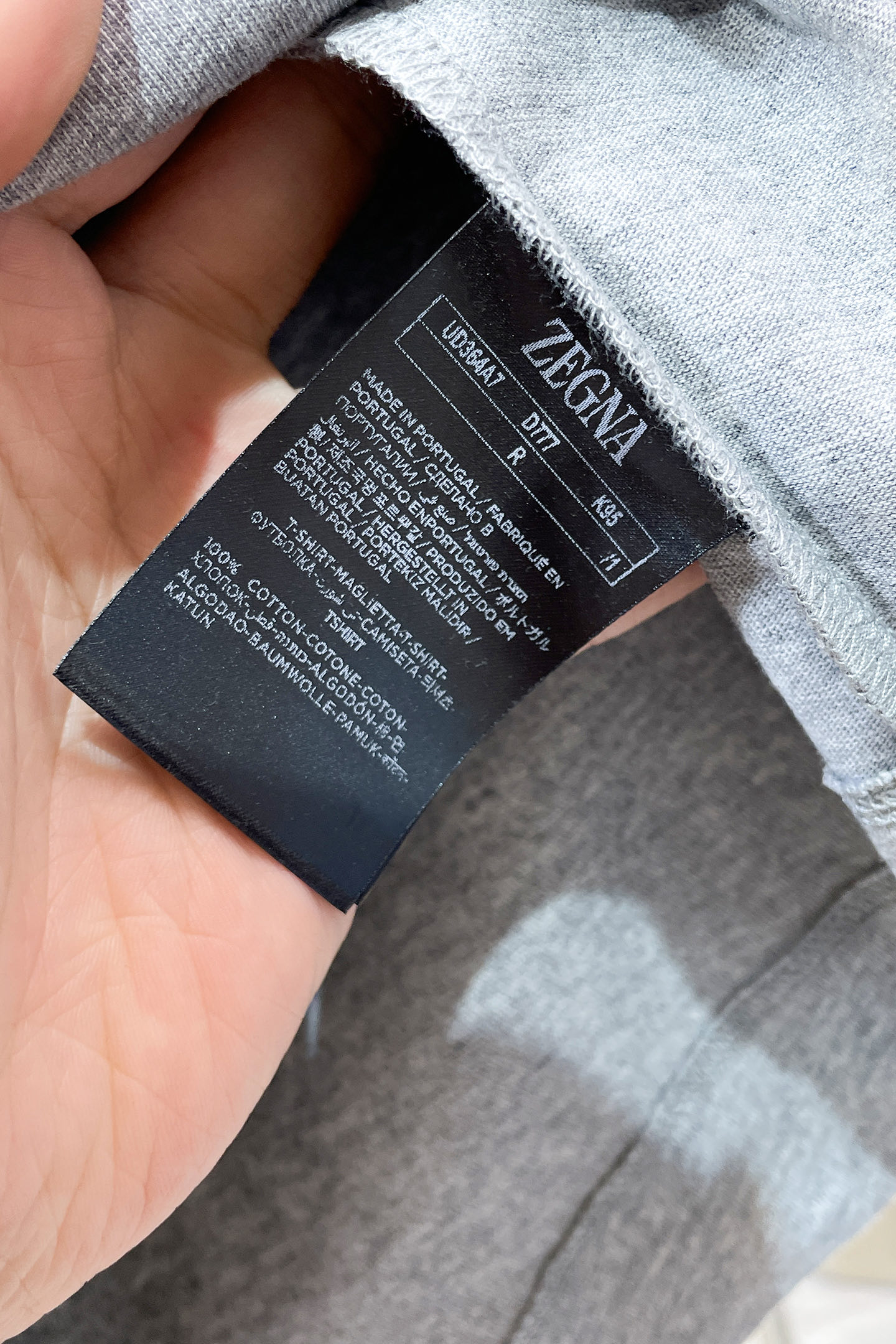 Ermenegildo Zegna Basic Clothing Cotton Black Printed S-m-l-xl