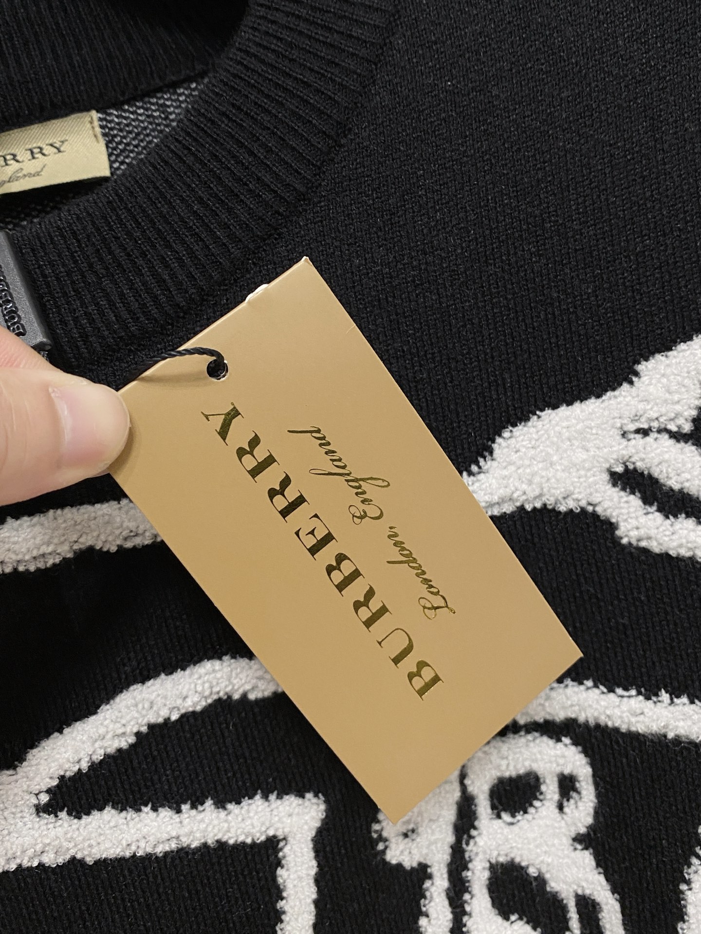 Burberry Male Basic Clothing Wool M-xxxl