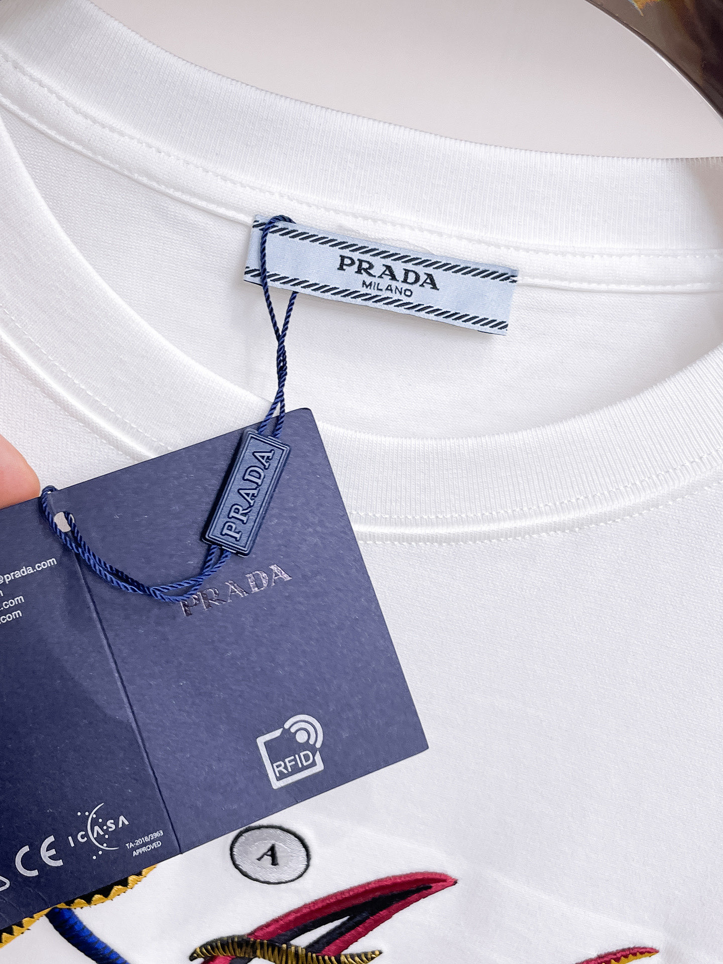 Prada Couple Basic Clothing Cotton Black Couple Style S-m-l-xl