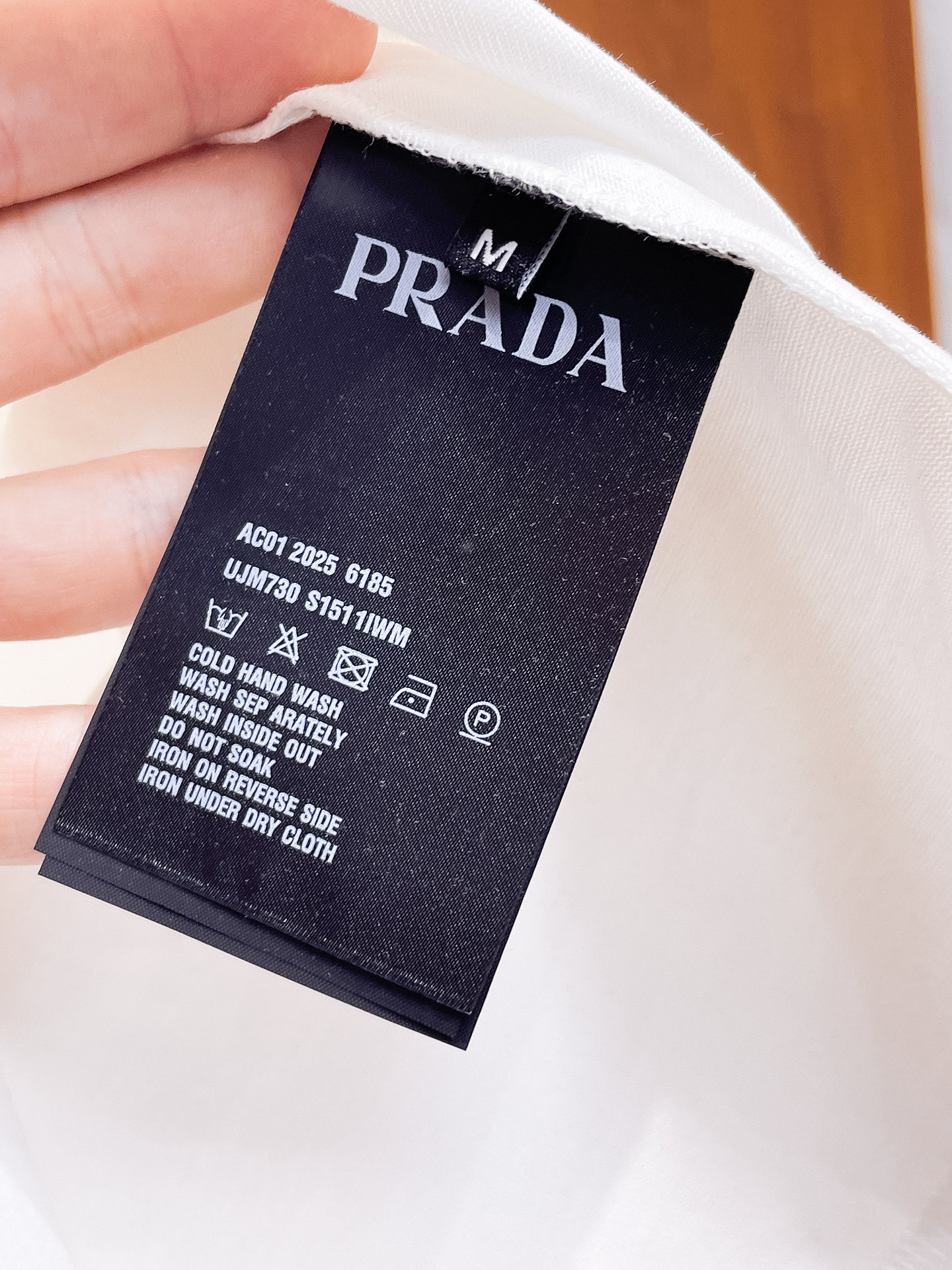 Prada Couple Basic Clothing Cotton Black Couple Style S-m-l-xl