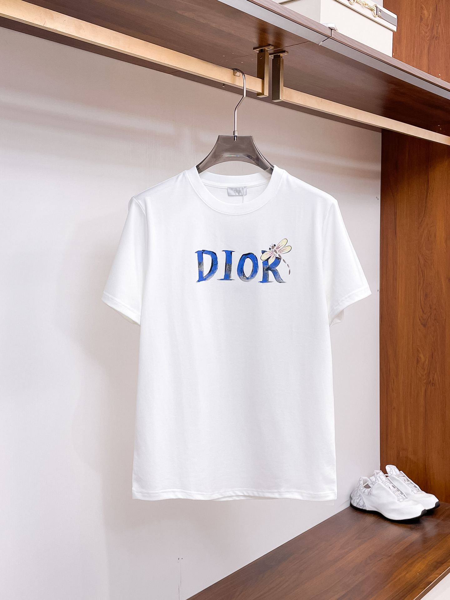 Dior Couple Basic Clothing Cotton Black Couple Style S-m-l-xl