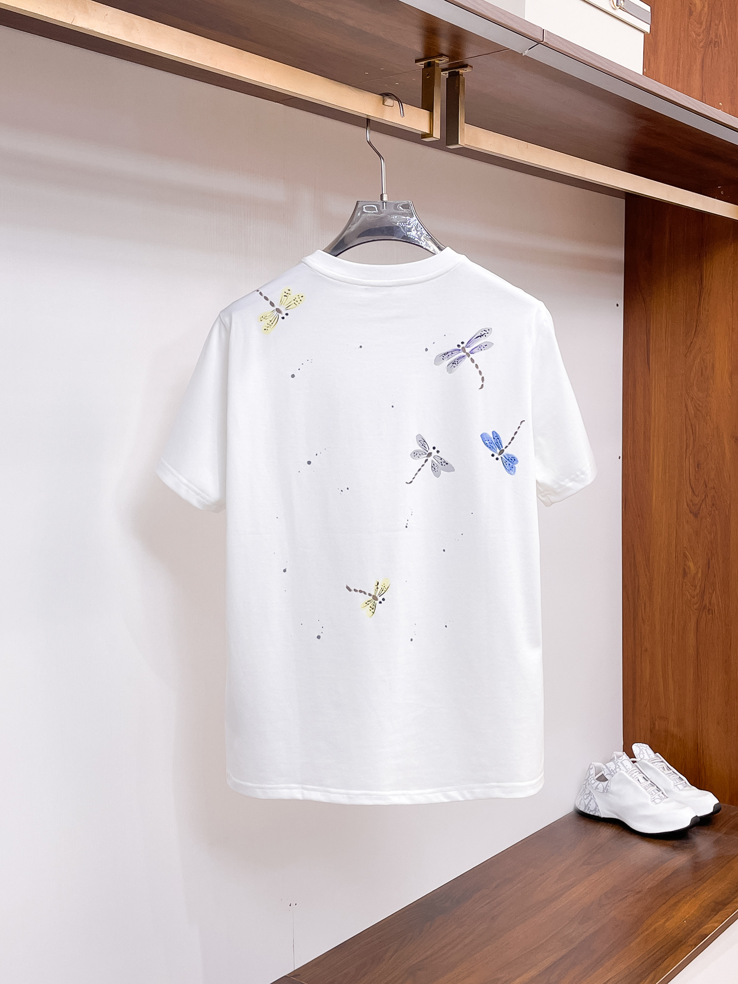 Dior Couple Basic Clothing Cotton Black Couple Style S-m-l-xl