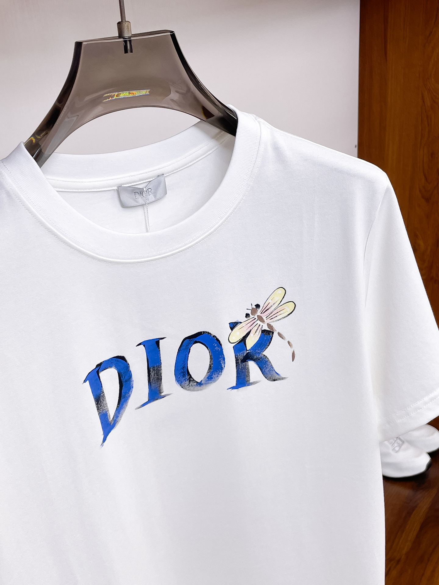 Dior Couple Basic Clothing Cotton Black Couple Style S-m-l-xl