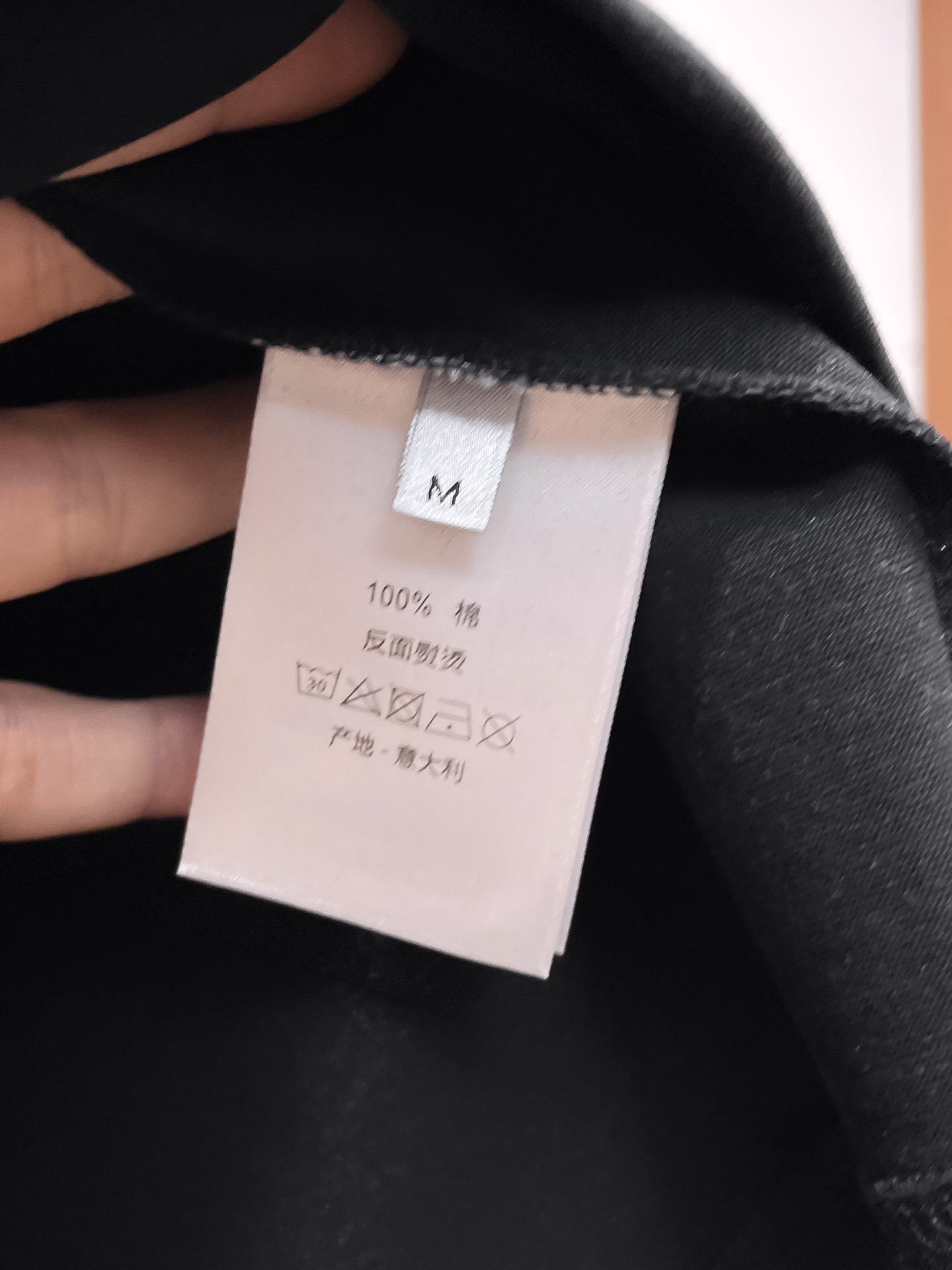 Dior Couple Basic Clothing Cotton Black Couple Style S-m-l-xl