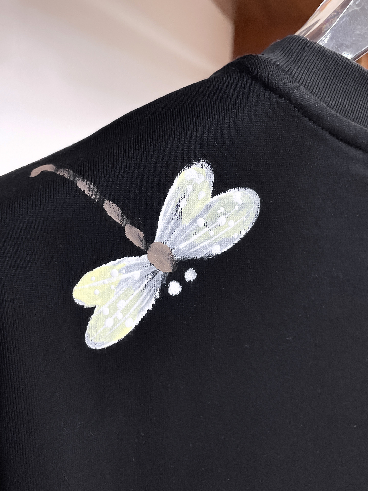 Dior Couple Basic Clothing Cotton Black Couple Style S-m-l-xl