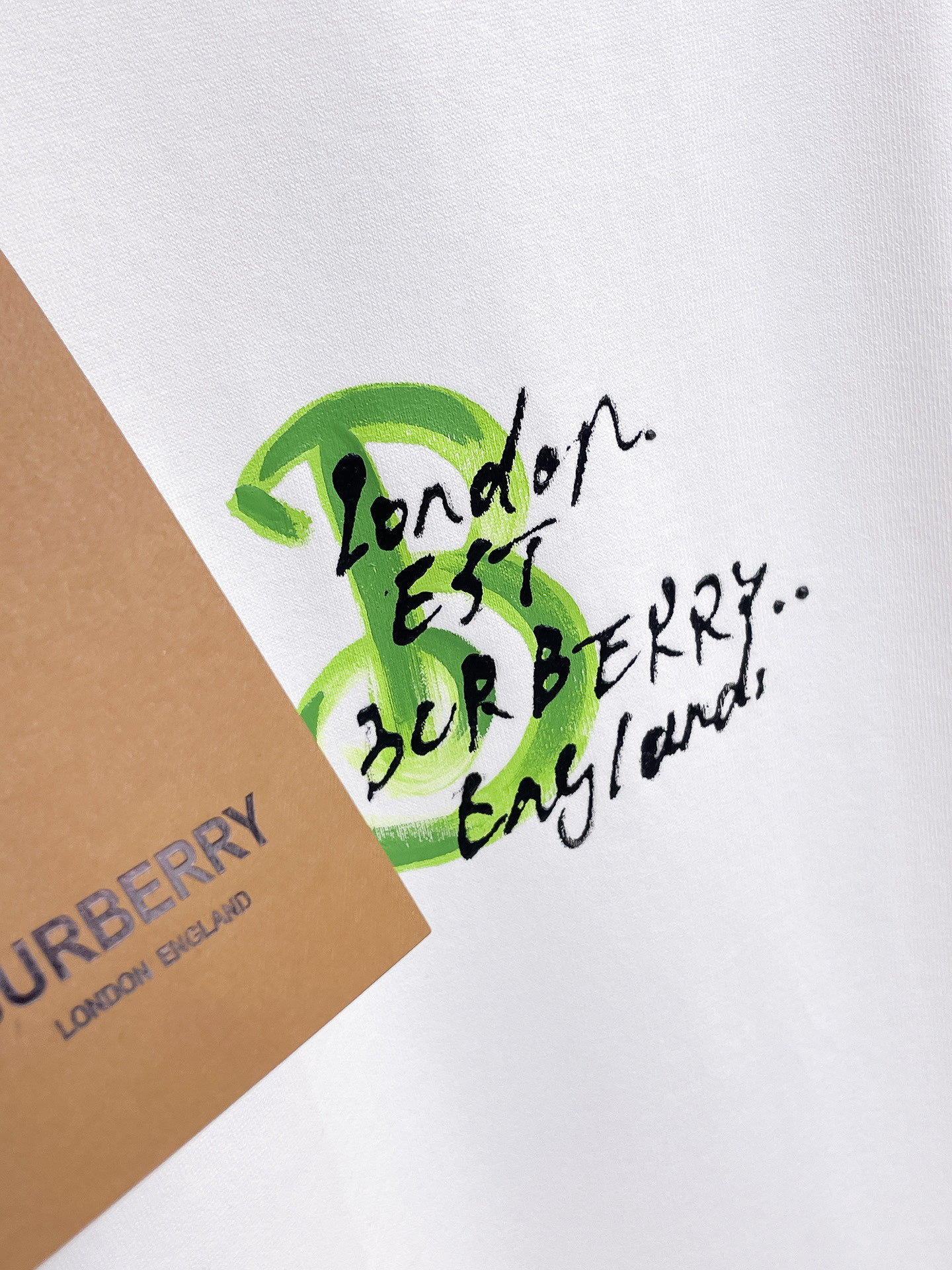 Burberry Couple Basic Clothing Cotton Black Couple Style S-m-l-xl