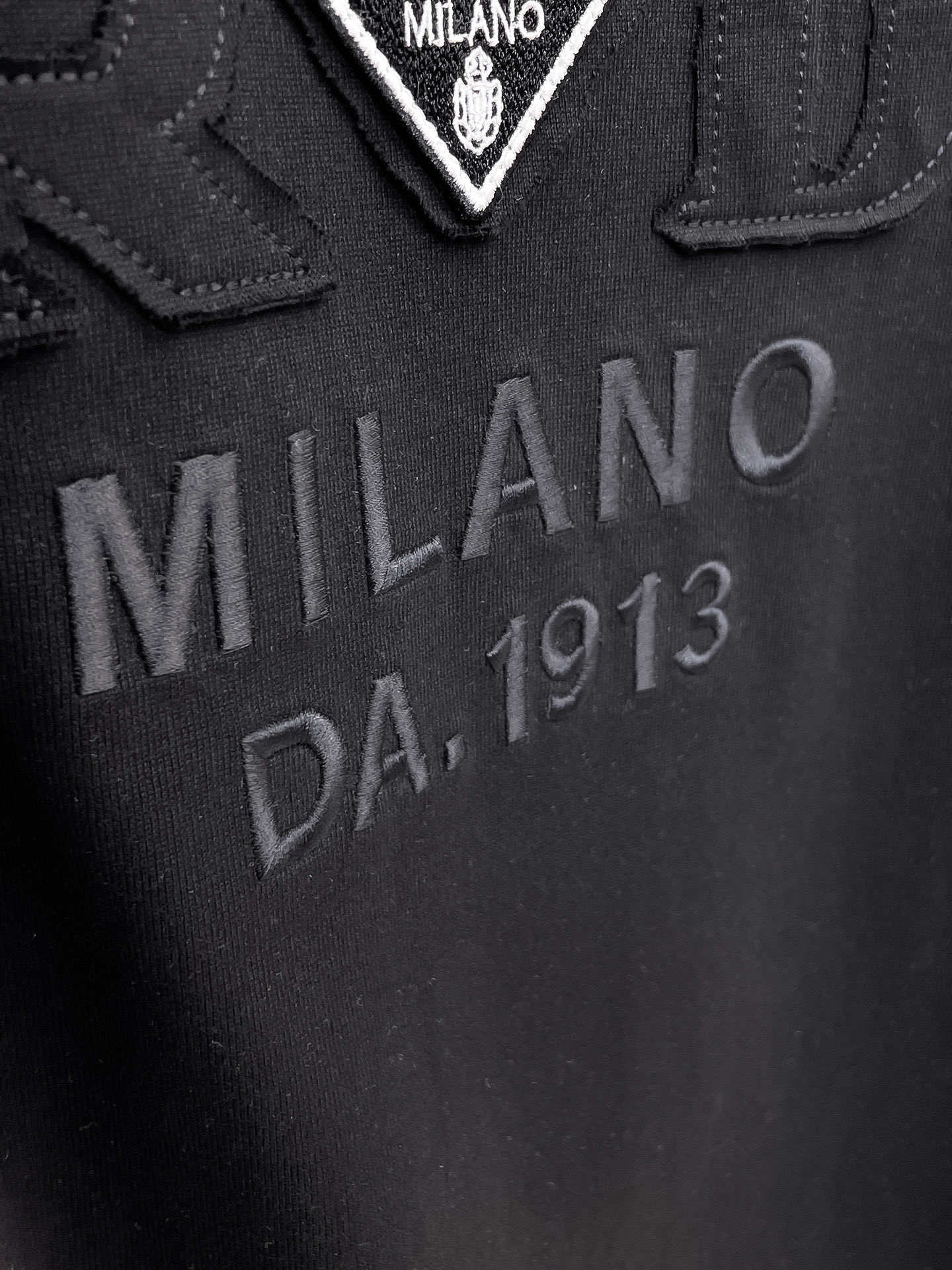 Prada Couple Basic Clothing Cotton Black Couple Style S-m-l-xl