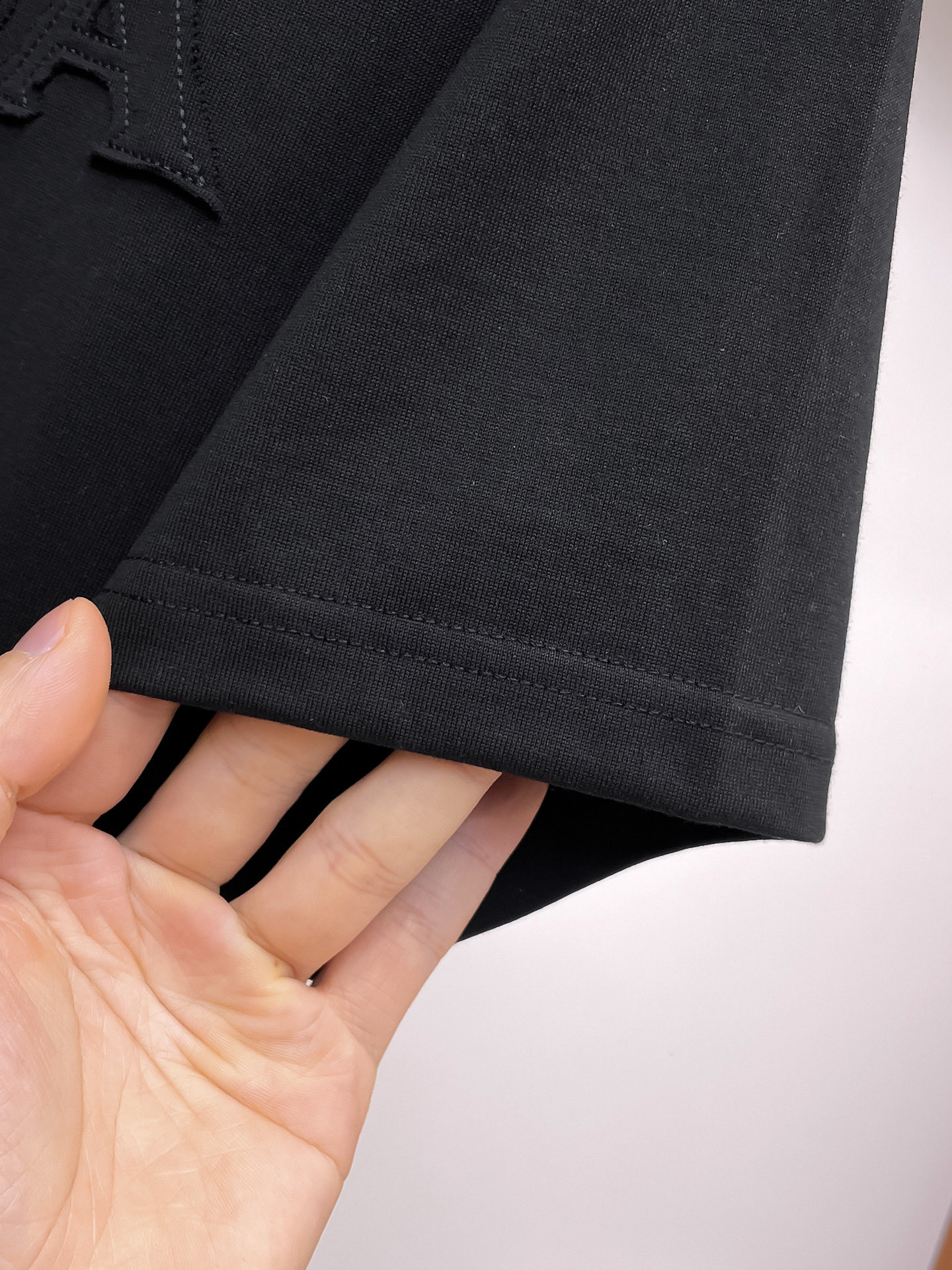 Prada Couple Basic Clothing Cotton Black Couple Style S-m-l-xl