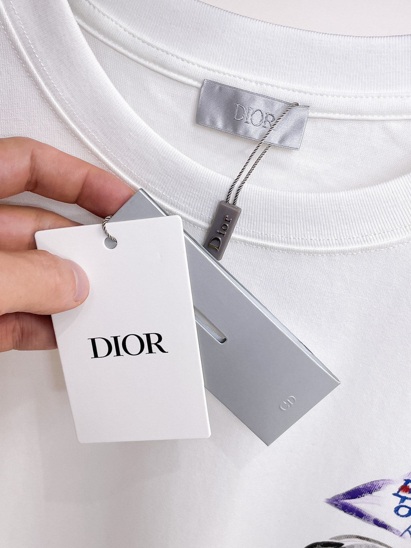 Dior Couple Basic Clothing Cotton Black Couple Style S-m-l-xl