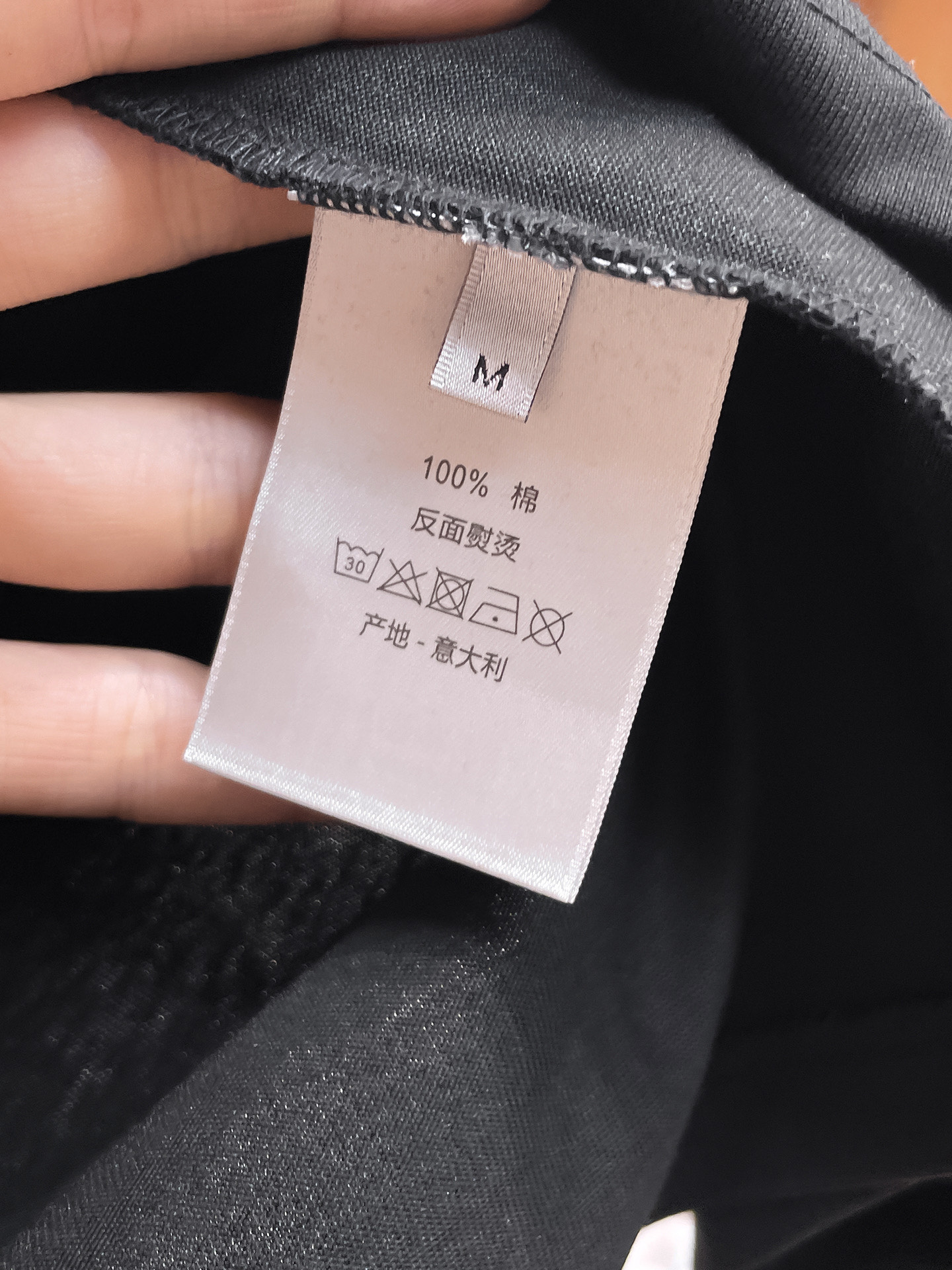 Dior Couple Basic Clothing Cotton Black Couple Style S-m-l-xl