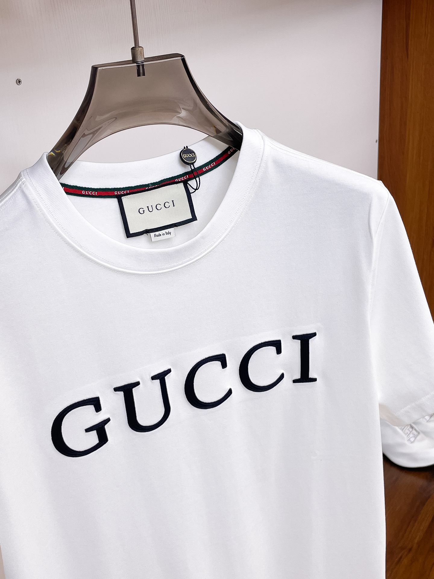 Gucci Couple Basic Clothing Cotton Black Couple Style S-m-l-xl