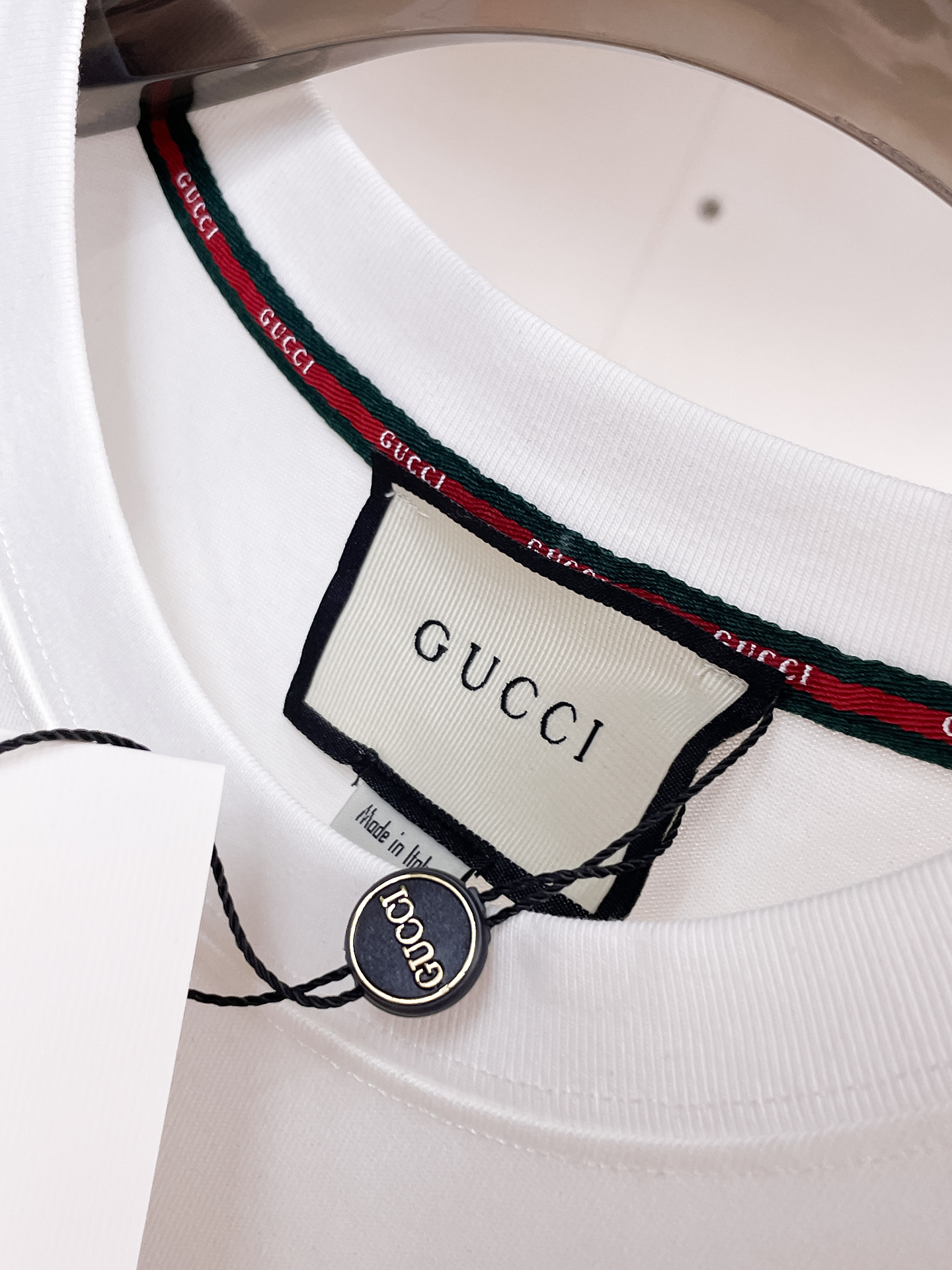 Gucci Couple Basic Clothing Cotton Black Couple Style S-m-l-xl