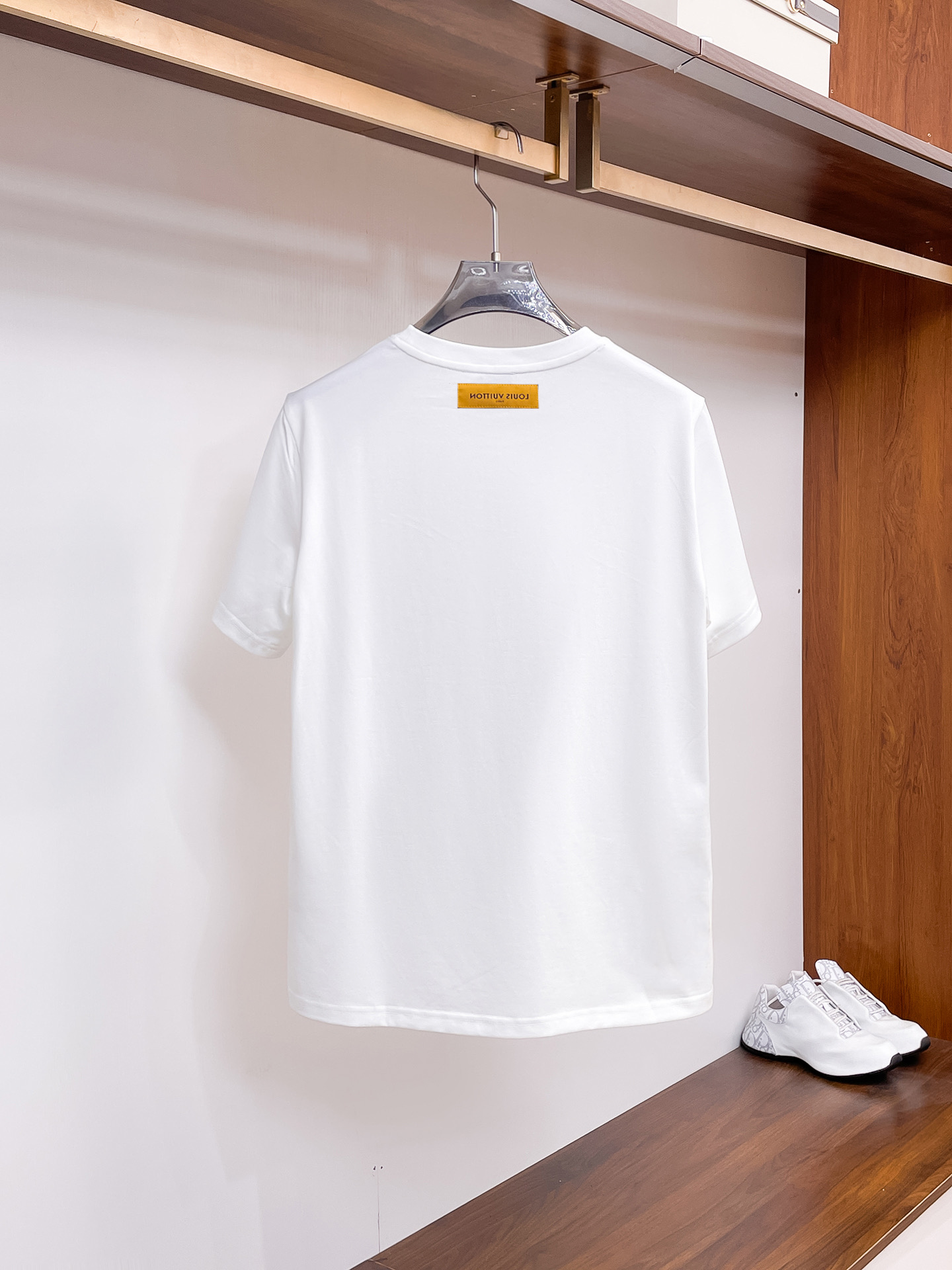 Louis Vuitton Couple Basic Clothing Cotton Black Couple Style S-m-l-xl