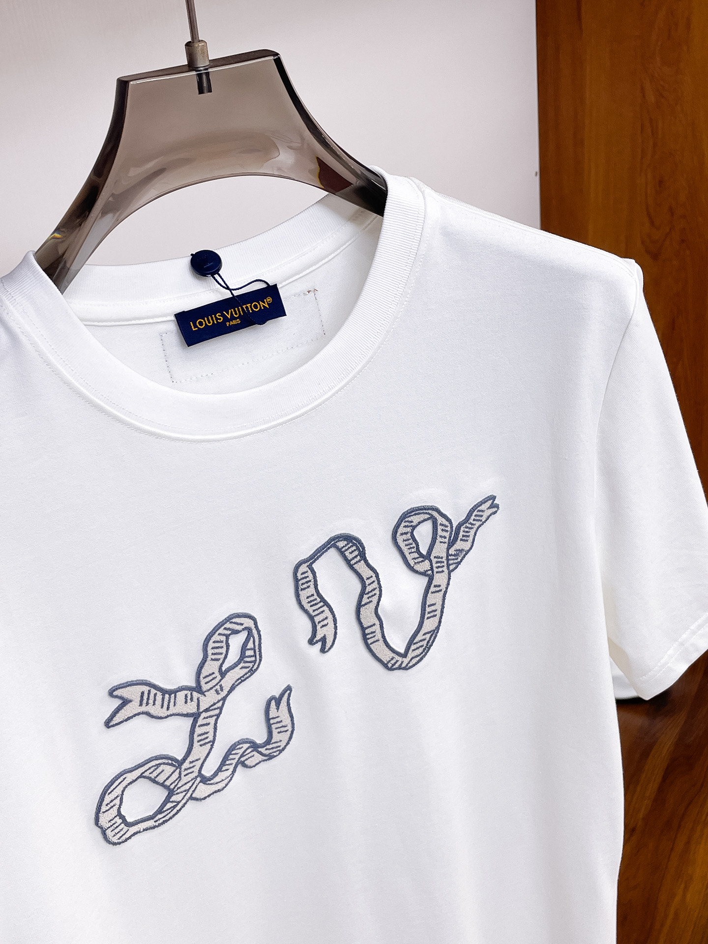 Louis Vuitton Couple Basic Clothing Cotton Black Couple Style S-m-l-xl